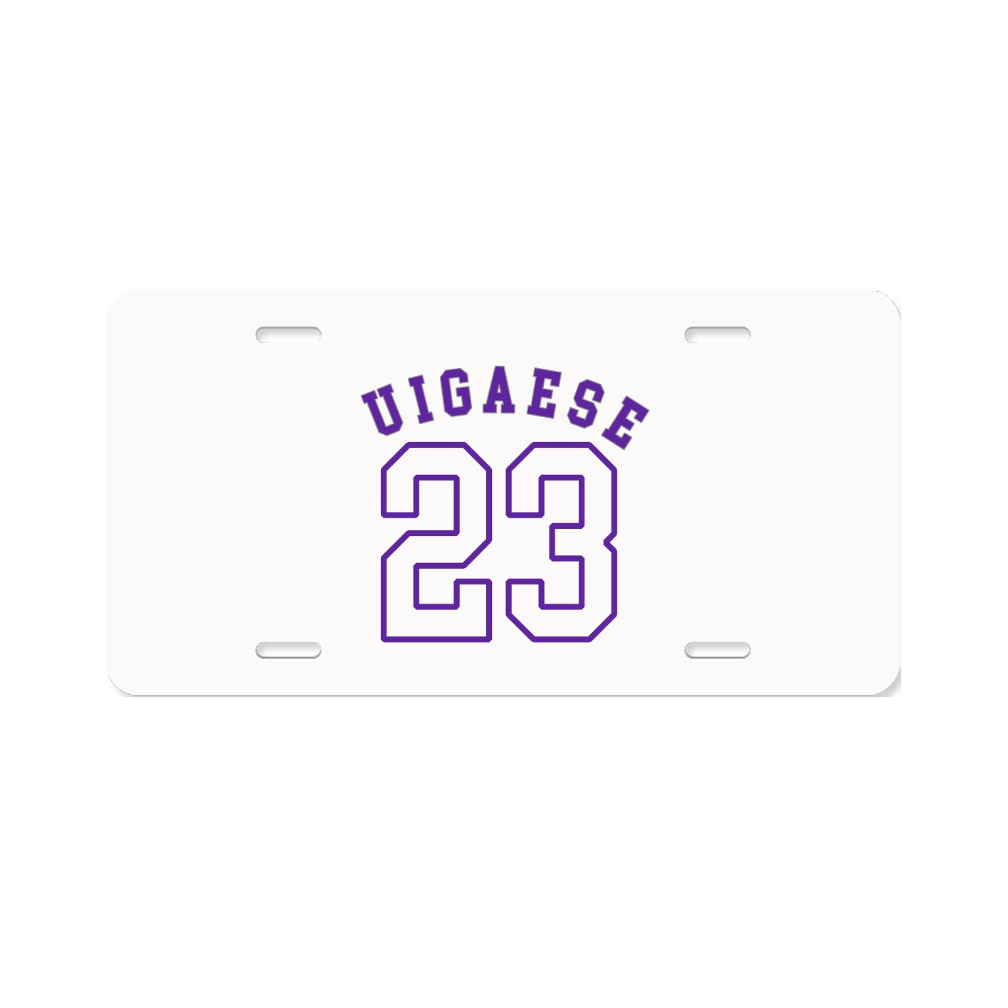 License Plate — Shirsey Arch in Classic