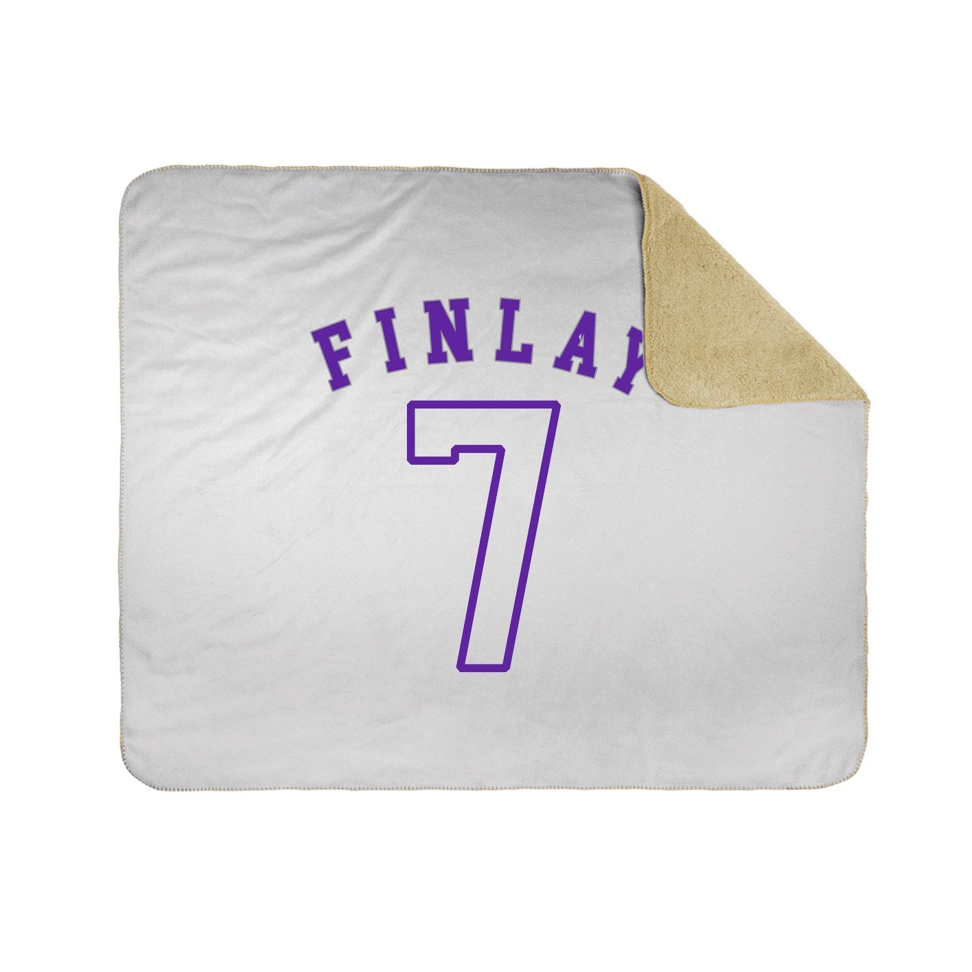 Throw Blanket — Shirsey Arch in White