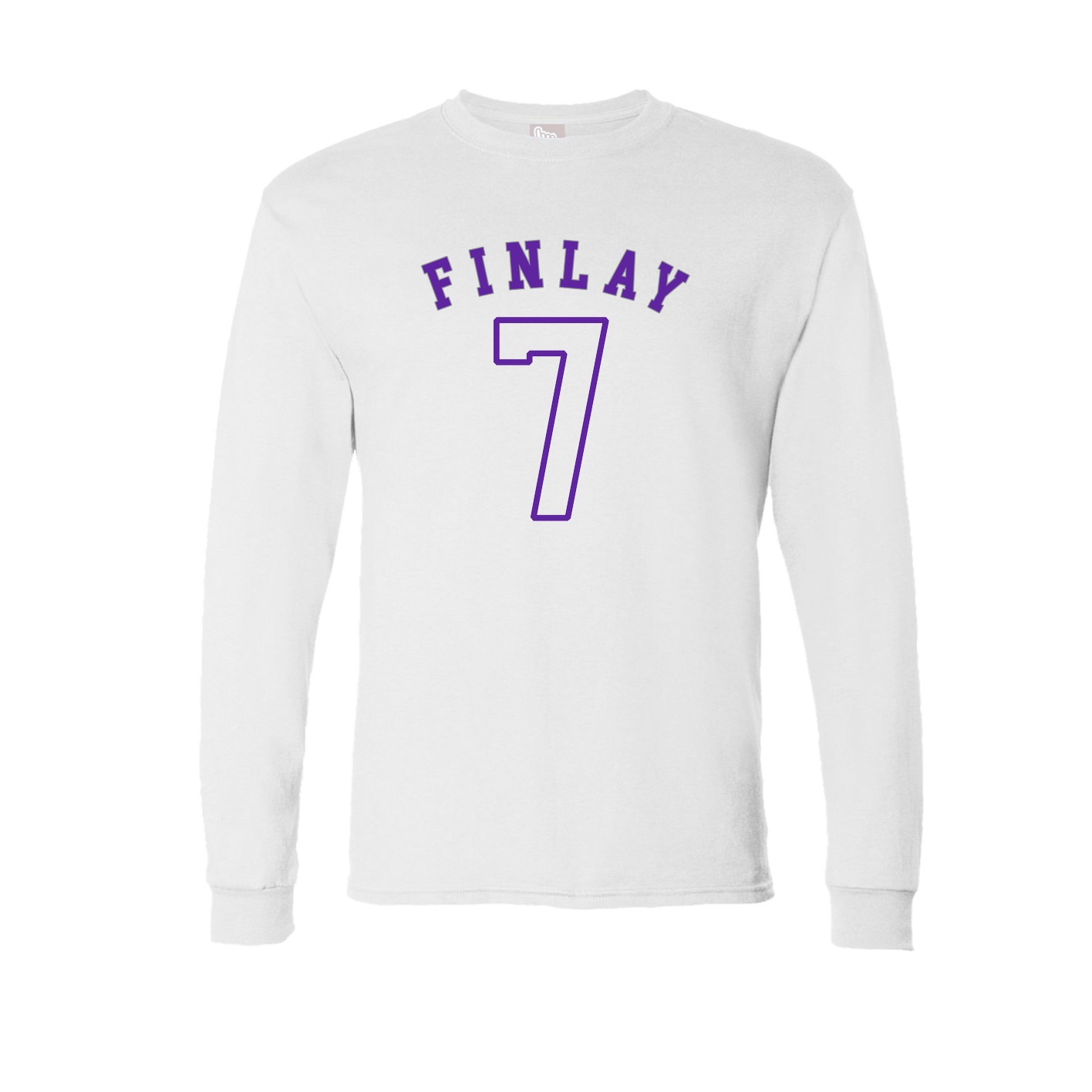Long Sleeve Tee — Shirsey Arch in White