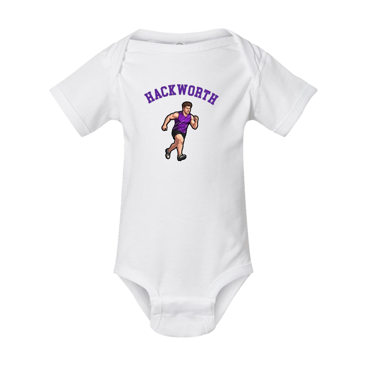 Baby Onesie — Shirsey Arch in White