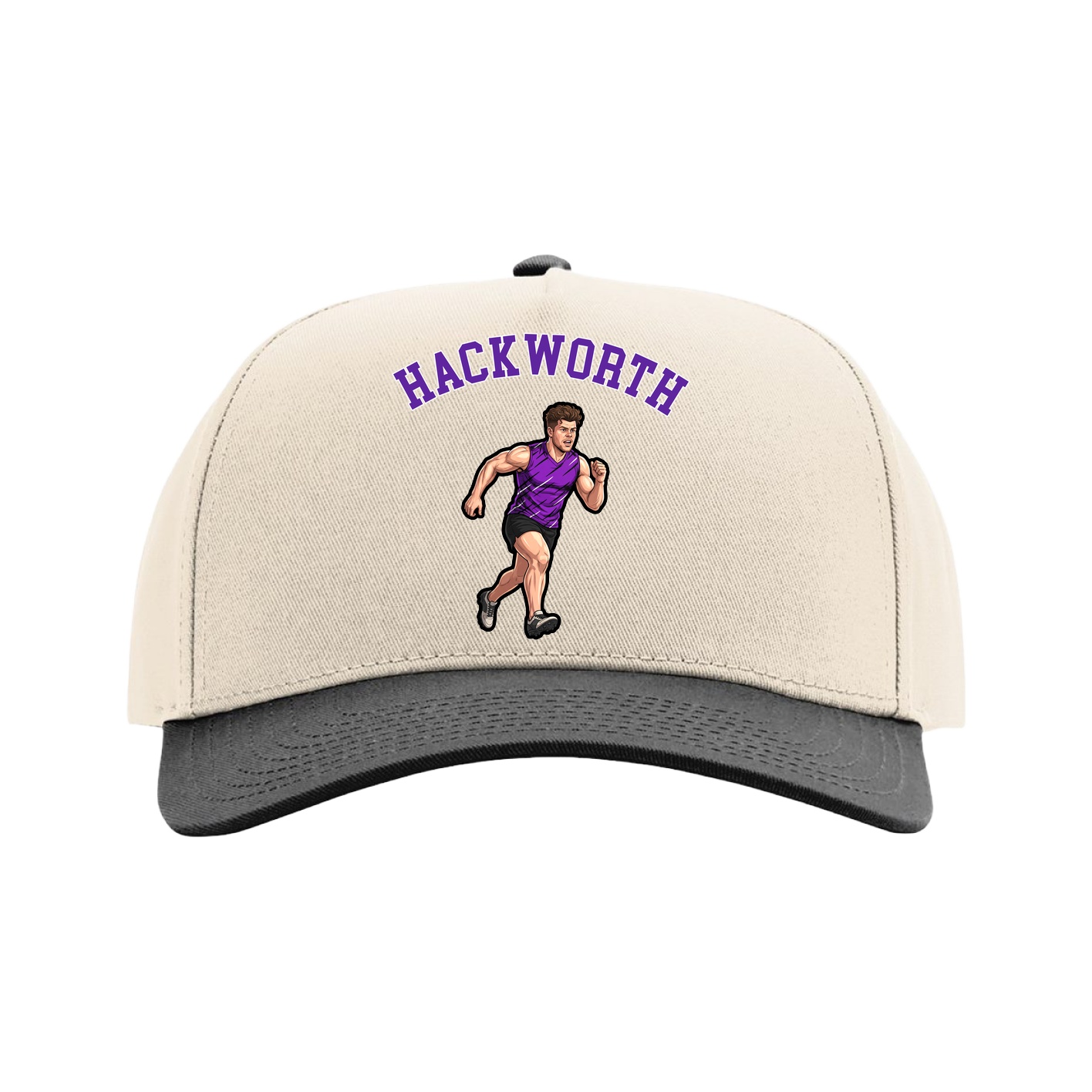 Full Fabric Five-Panel Champ Cap