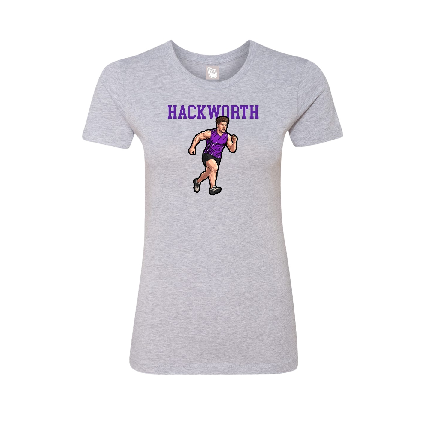 Fitted Women's Tee — Shirsey in Grey