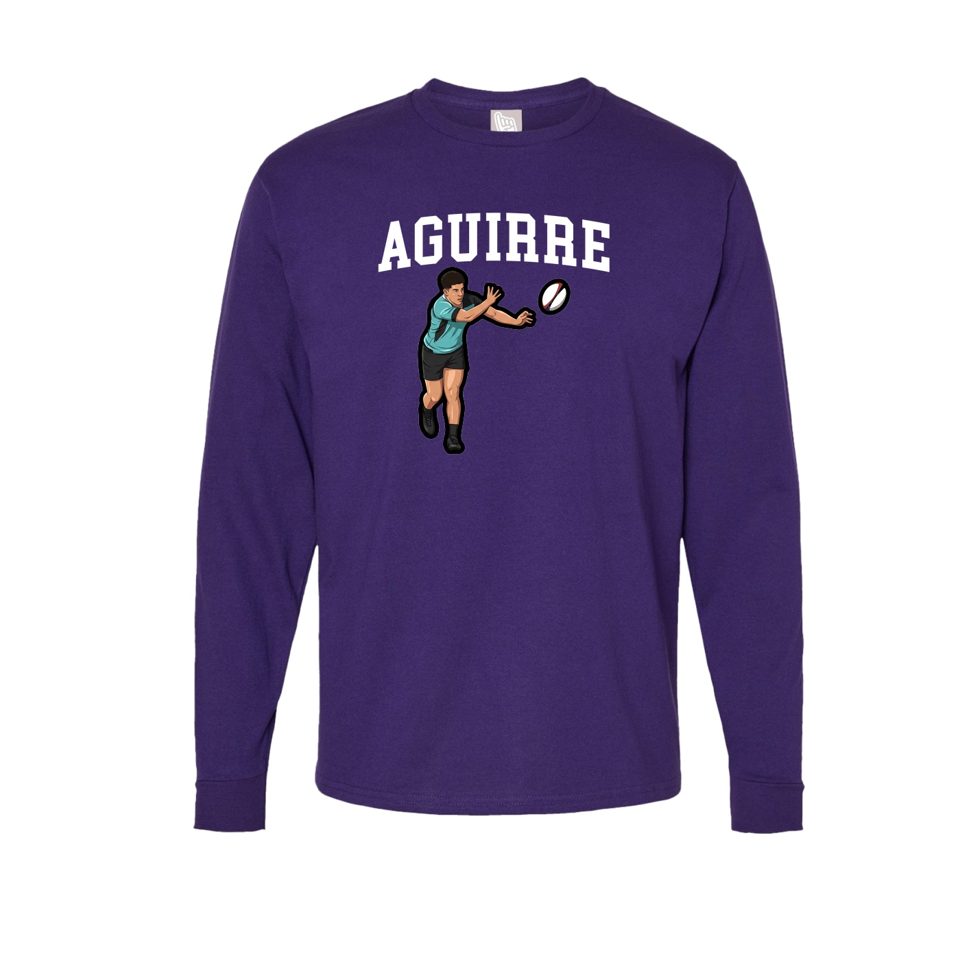 Long Sleeve Tee — Shirsey in Purple