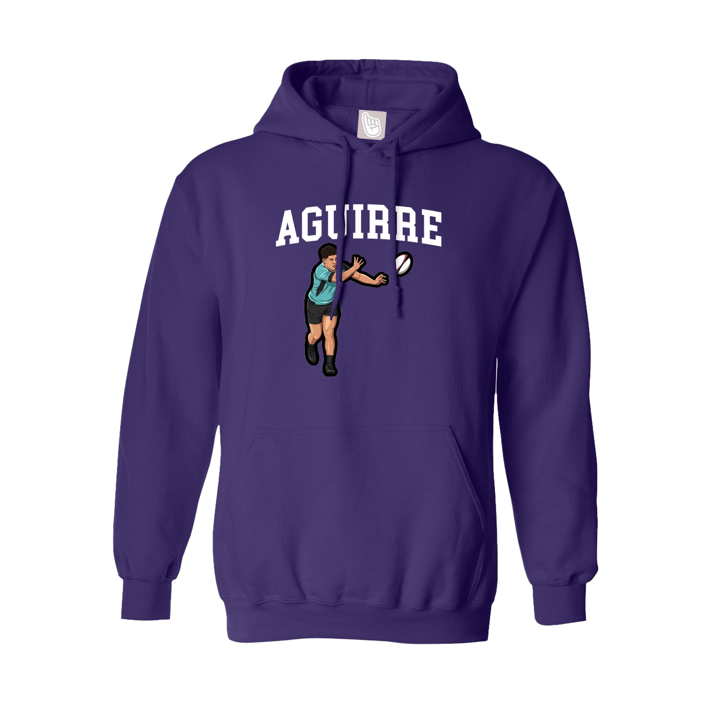 Hoodie — Shirsey in Purple