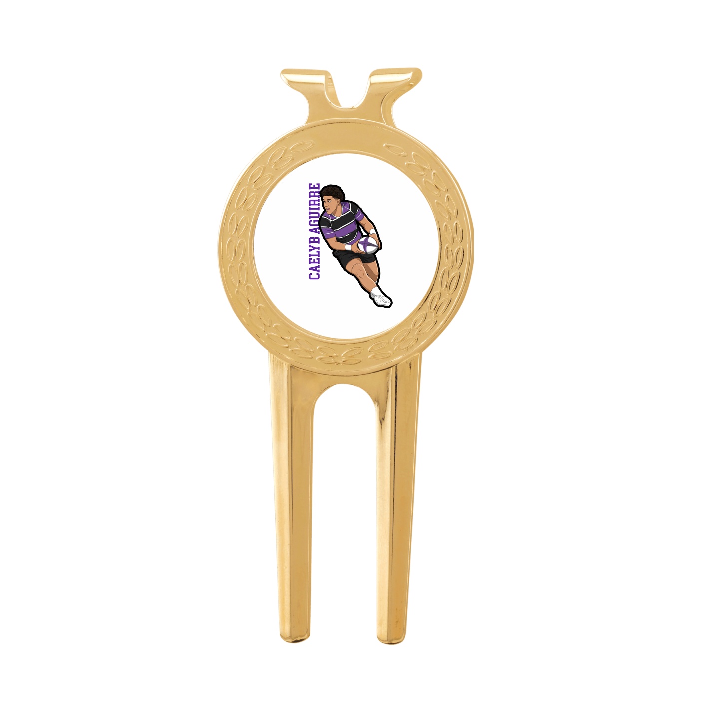 Divot Tool with Ball Marker — Name Vertical in Classic