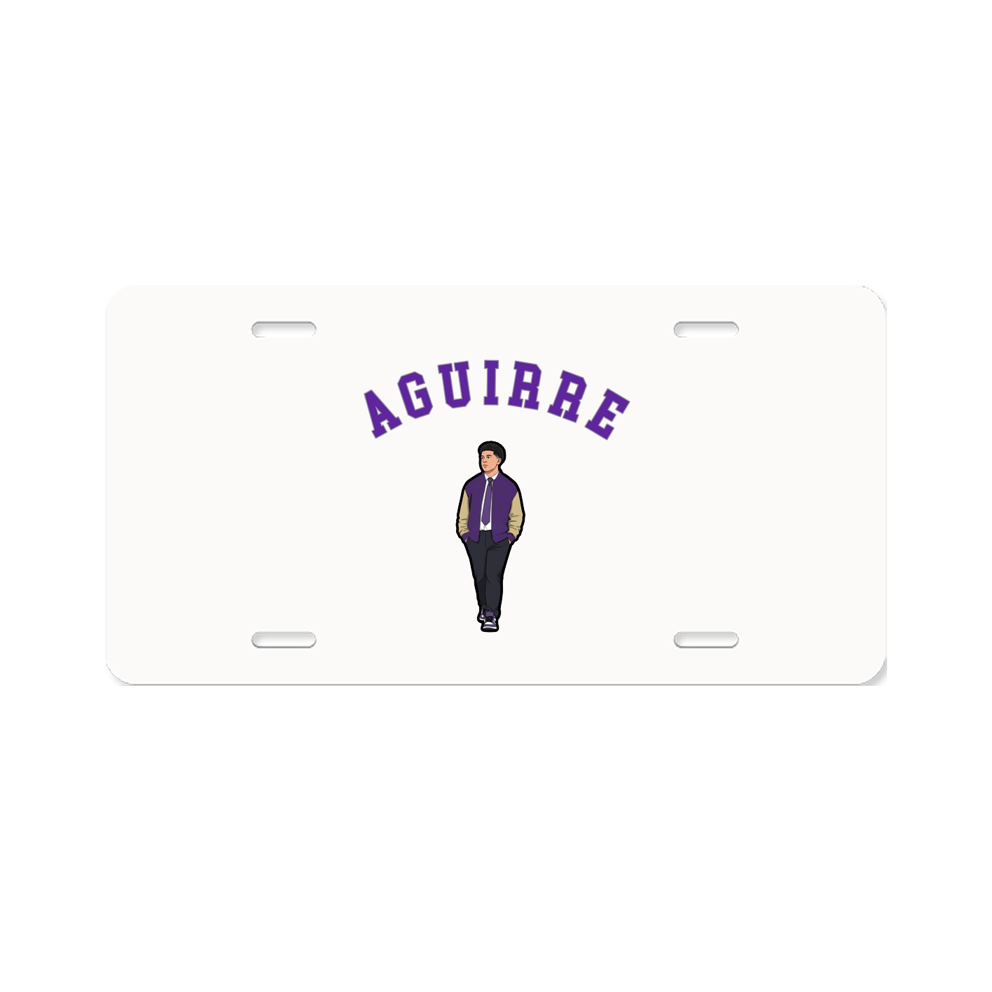 License Plate — Shirsey Arch in Classic