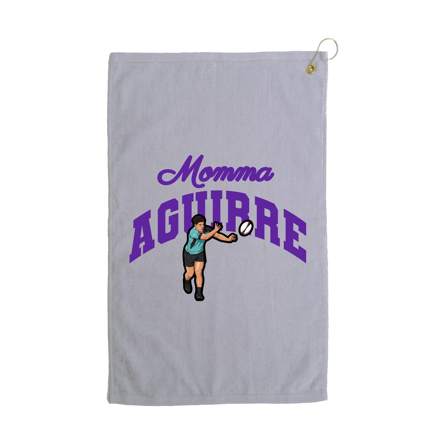 Golf Towel — Mothers Day Arch in Grey