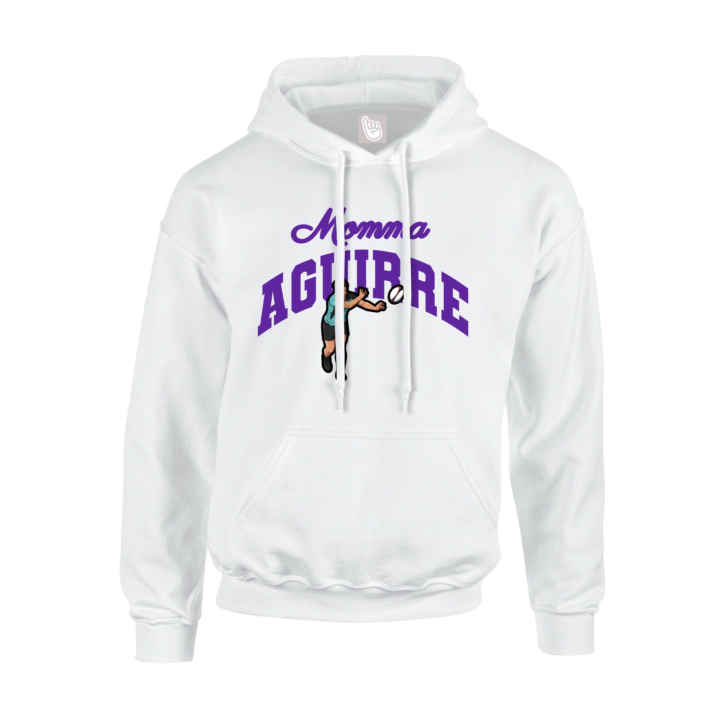 Hoodie — Mothers Day Arch in White