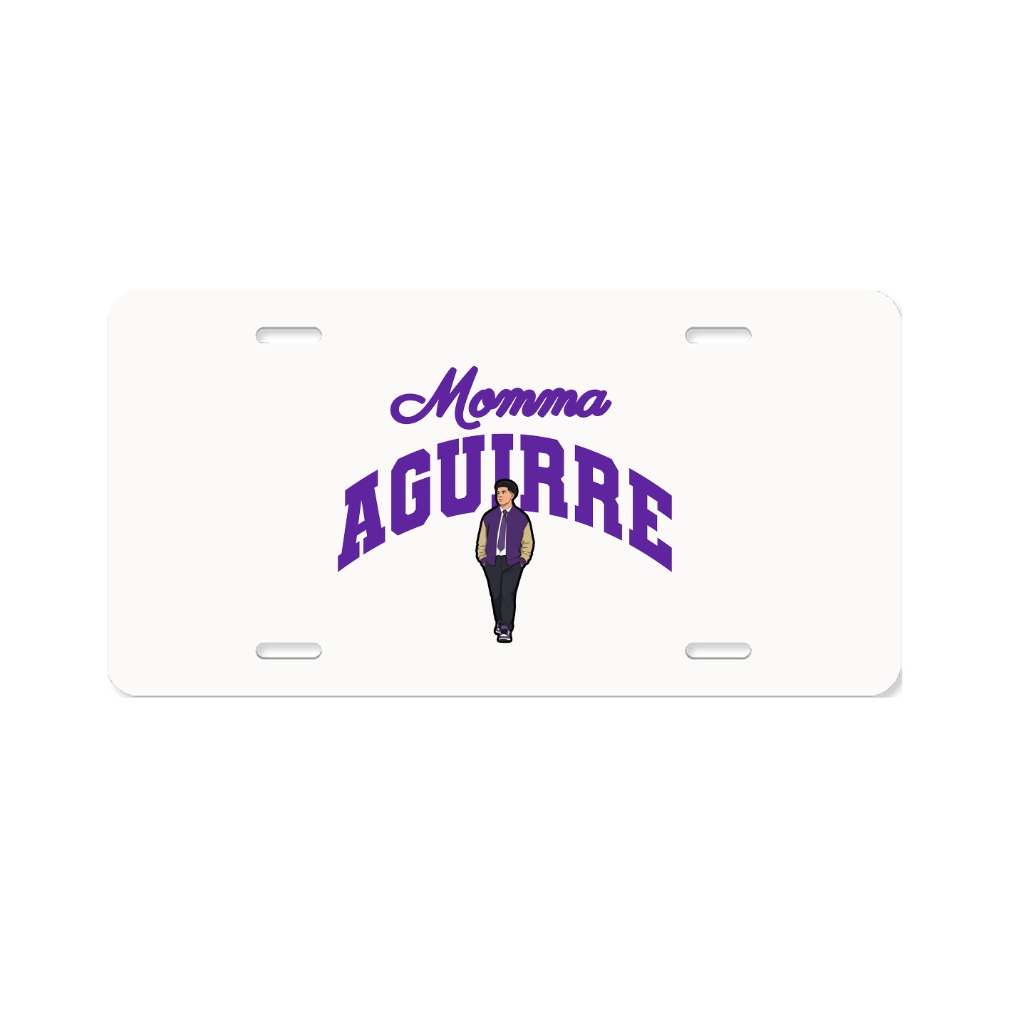 License Plate — Mothers Day Arch in Classic