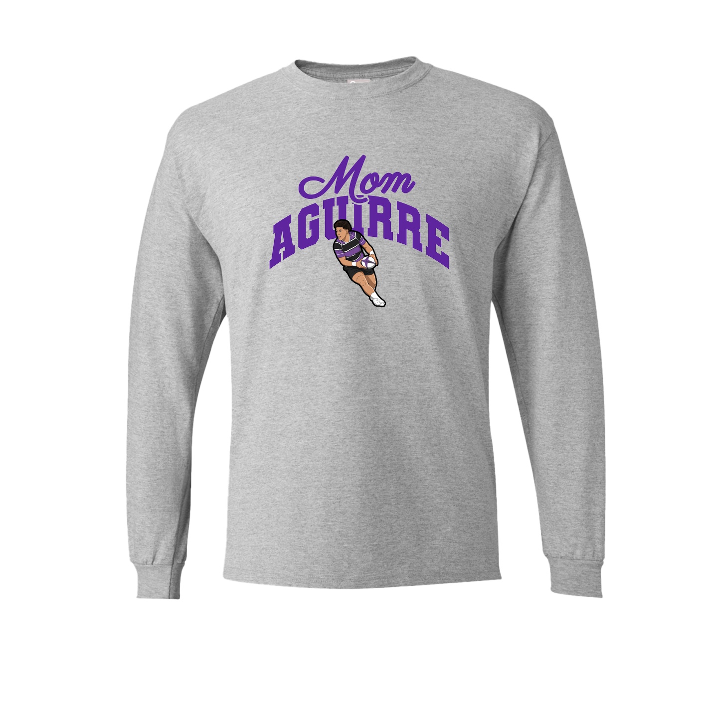 Long Sleeve Tee — Mothers Day Arch in Grey