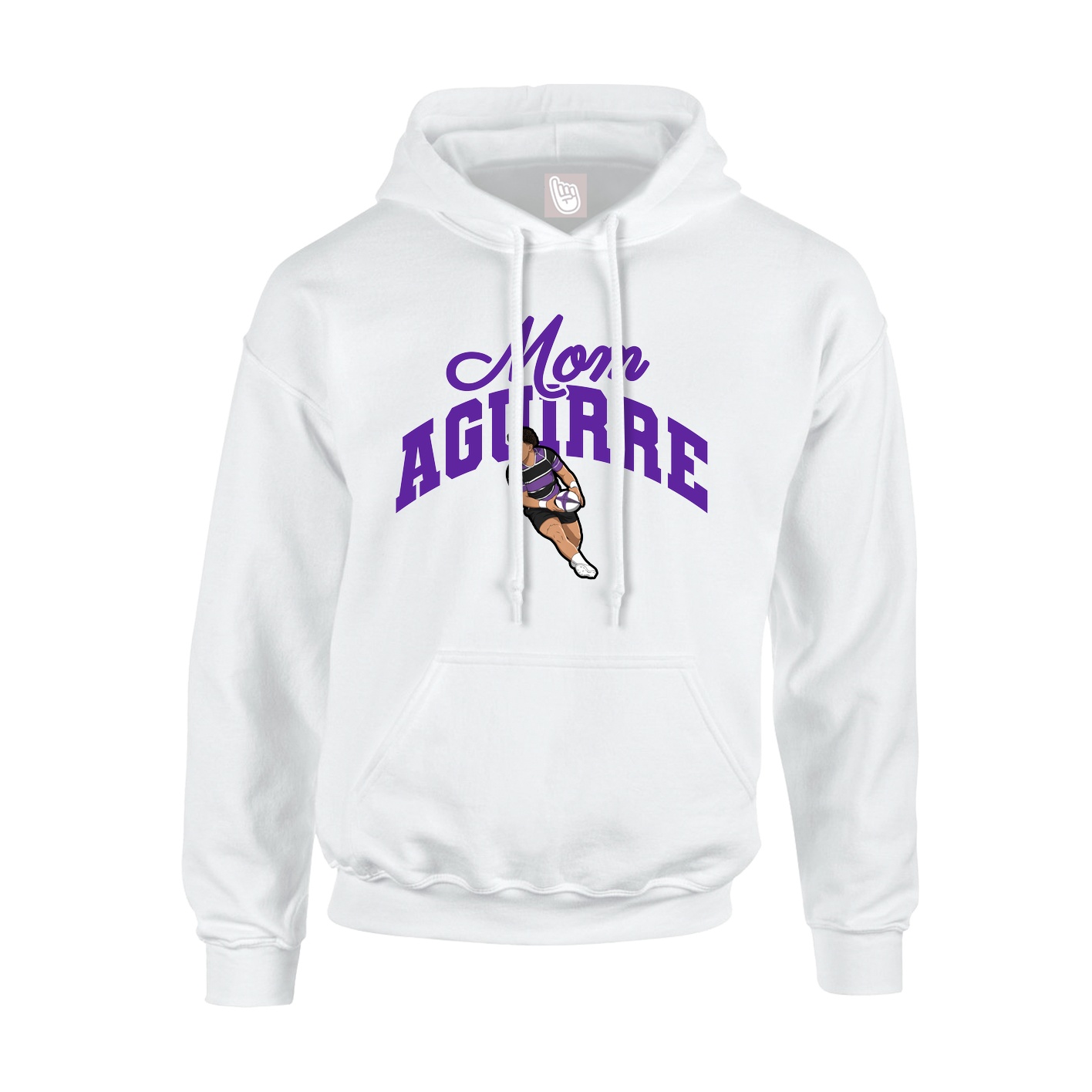 Youth Hoodie — Mothers Day Arch in White