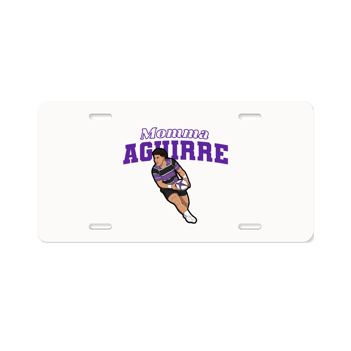License Plate — Mothers Day Block in Classic
