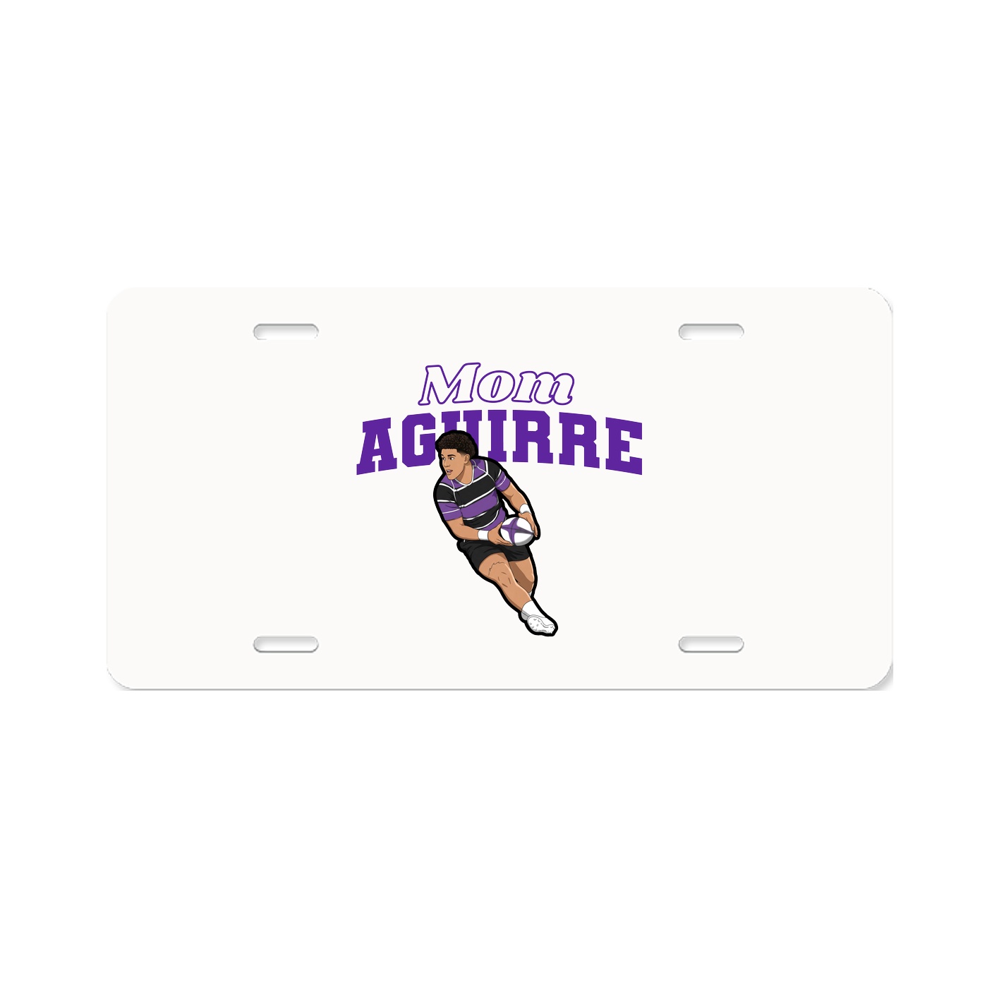 License Plate — Mothers Day Block in Classic