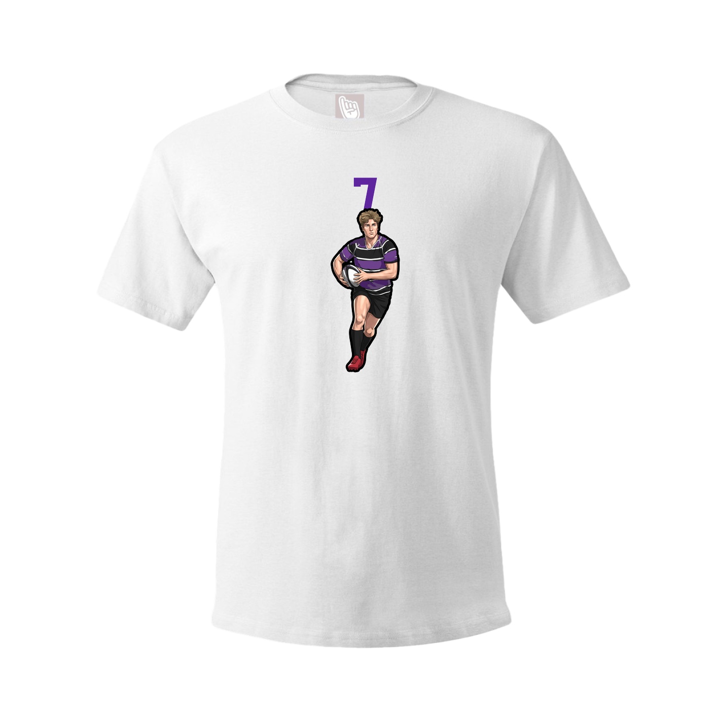 Tee — Number Top in White