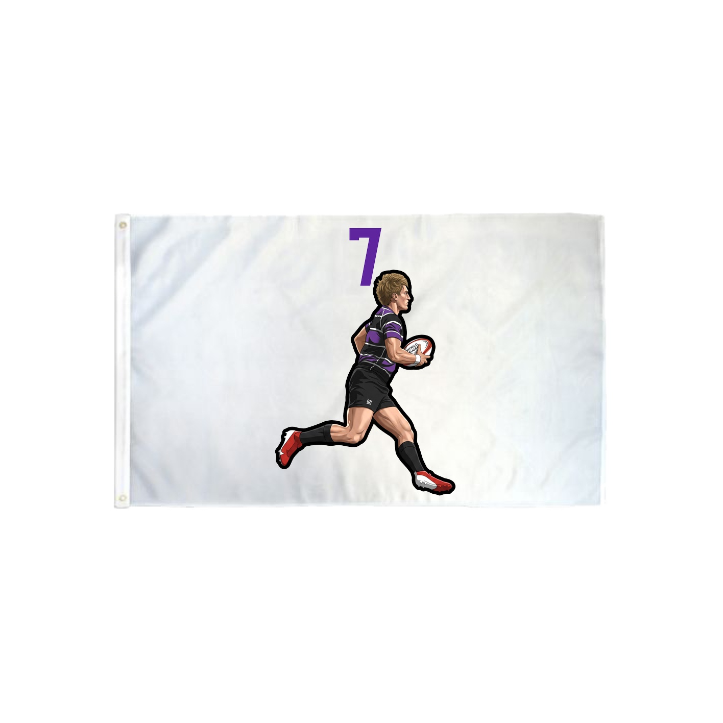 3x5 Flag — Number Top in Classic
