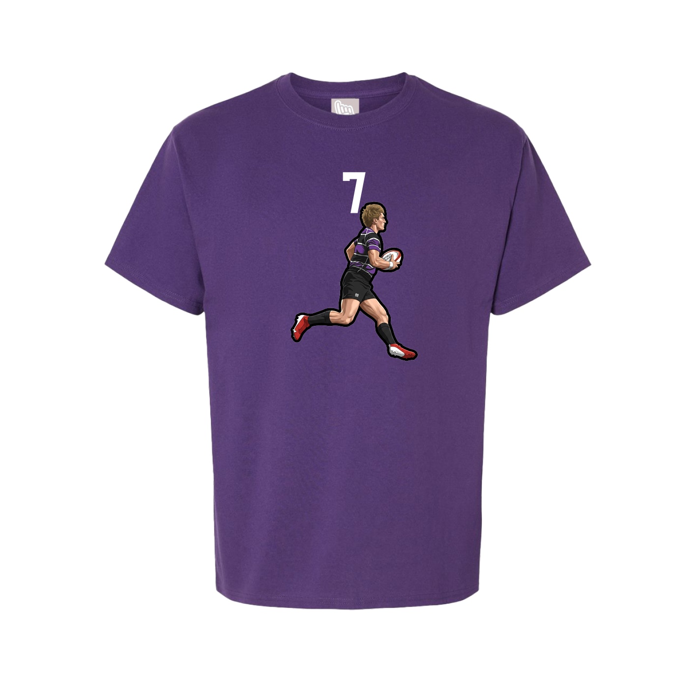Tee — Number Top in Purple