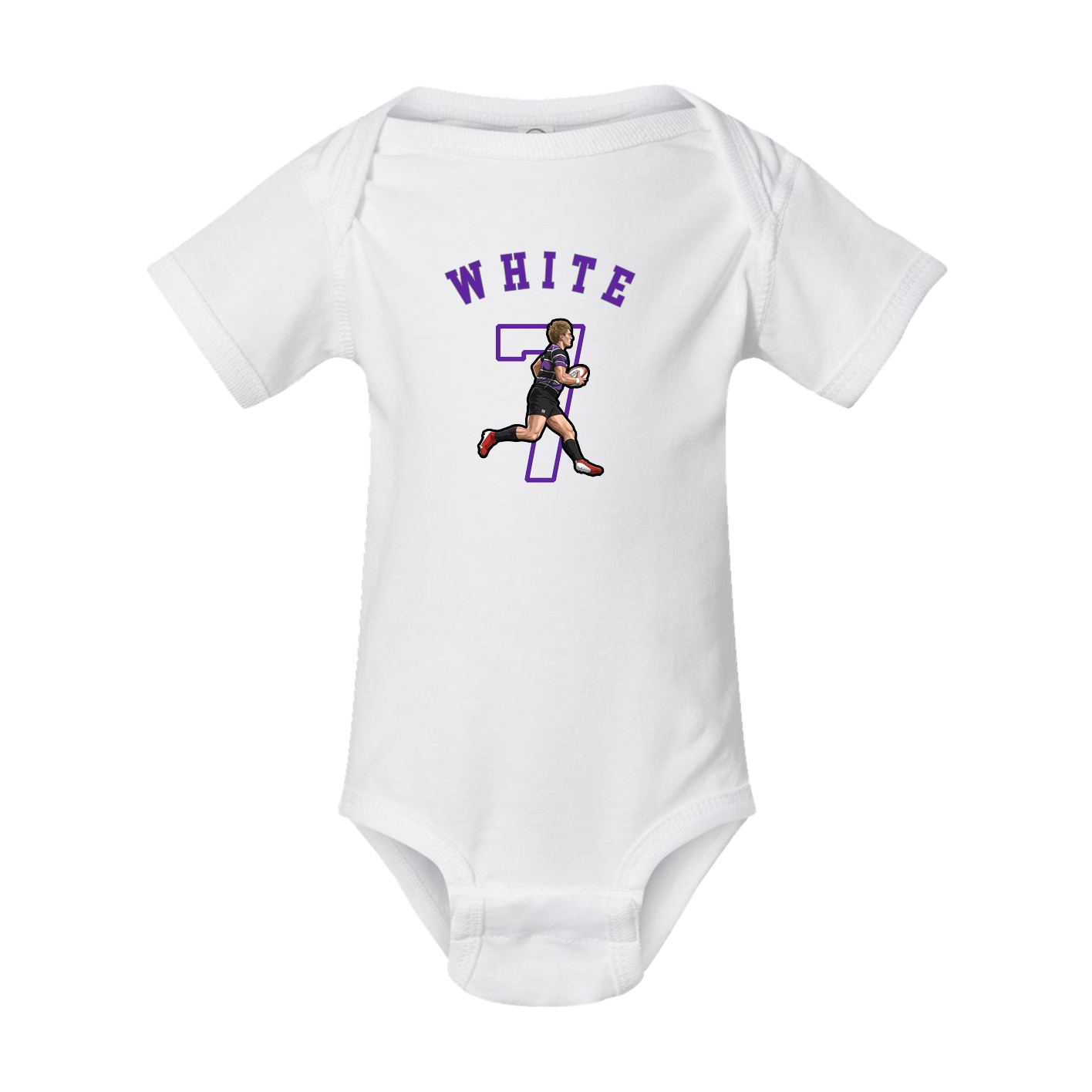 Baby Onesie — Shirsey Arch in White