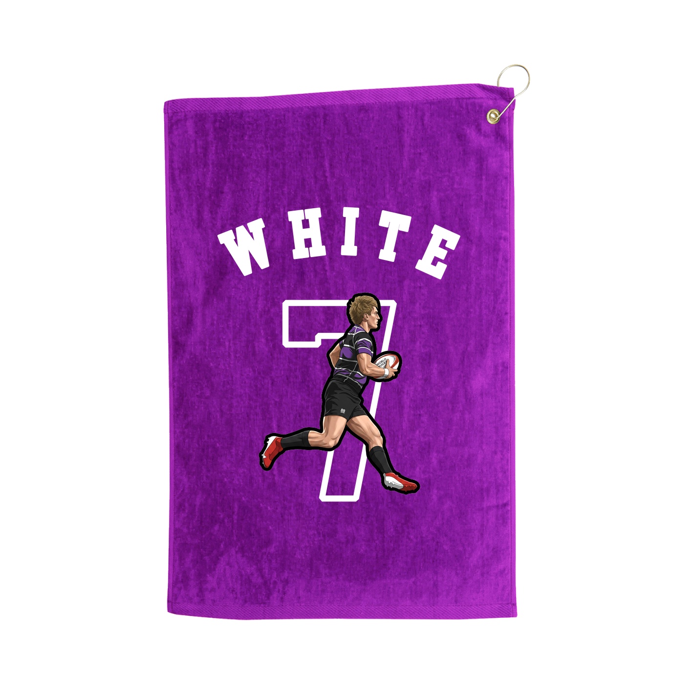 Golf Towel — Shirsey Arch in Purple