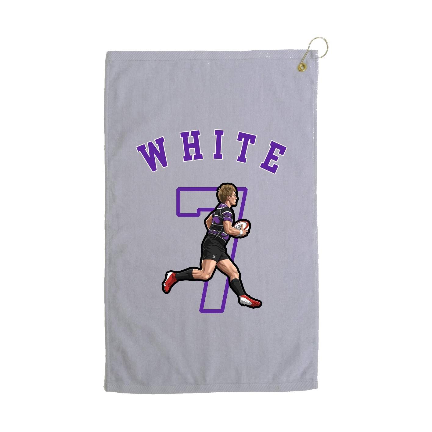 Golf Towel — Shirsey Arch in Grey