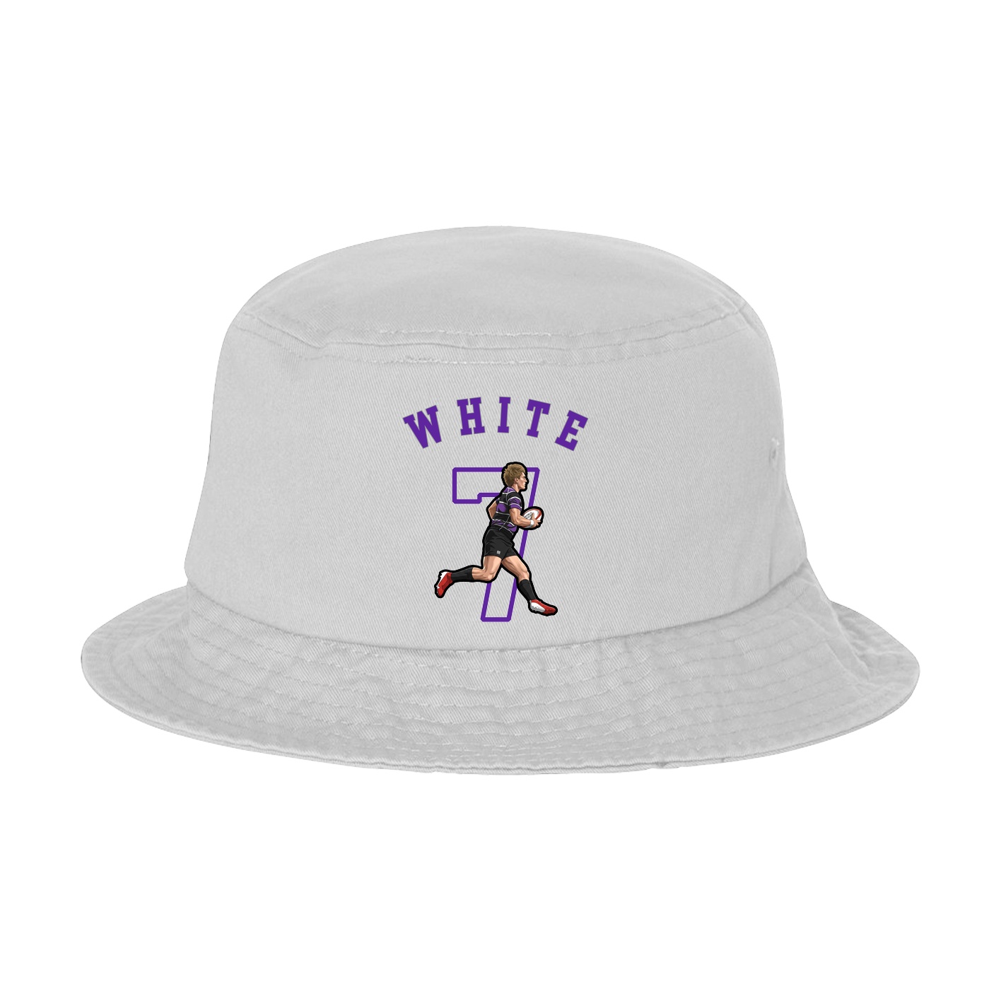 Bucket Cap — Shirsey Arch in White