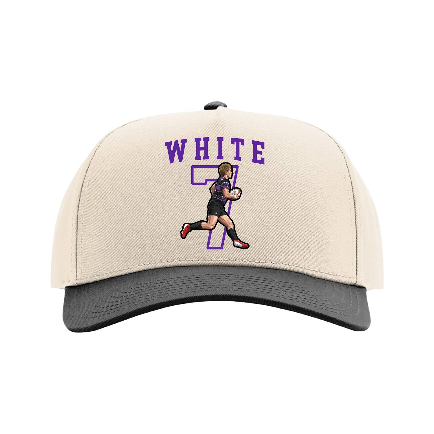 Full Fabric Five-Panel Champ Cap