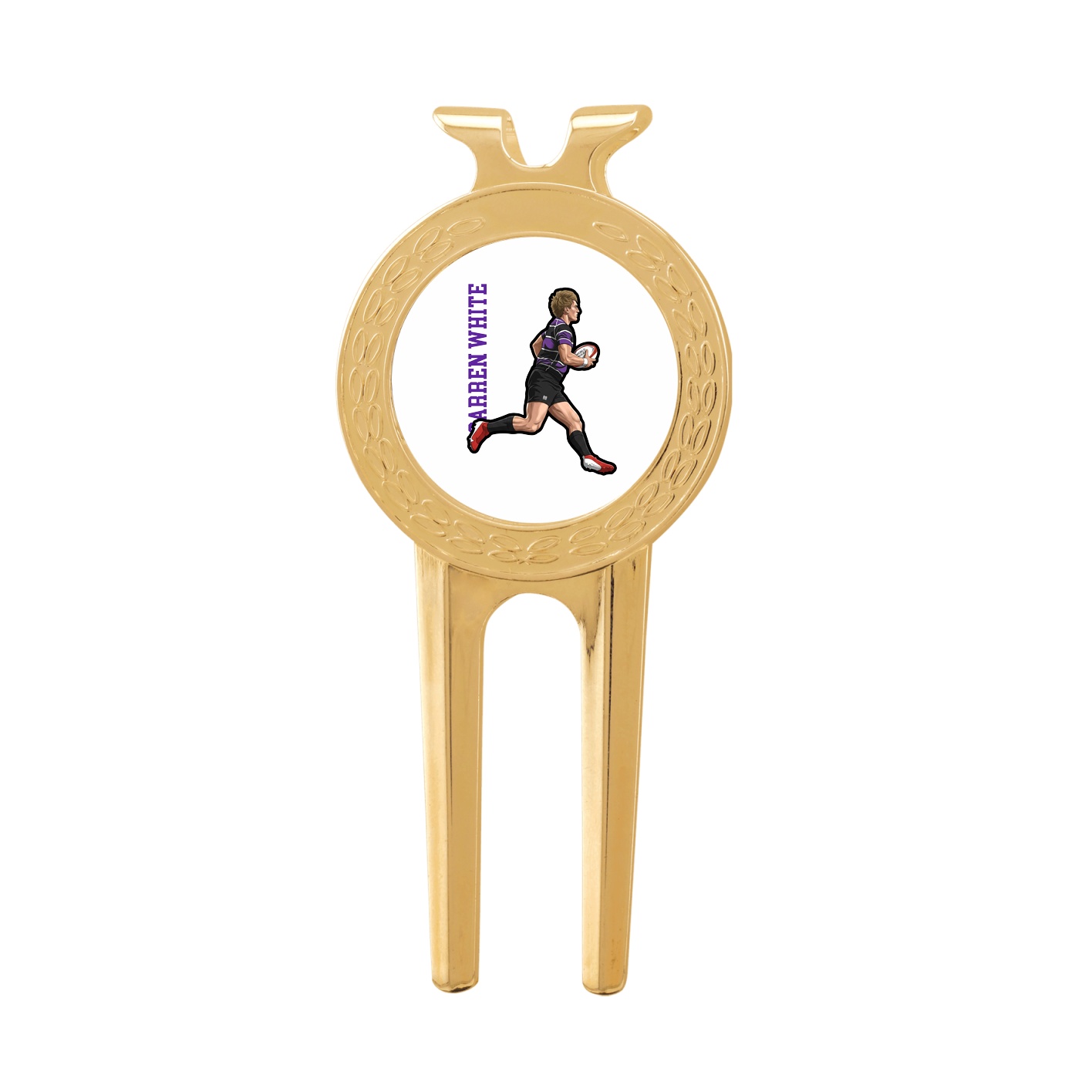 Divot Tool with Ball Marker — Name Vertical in Classic