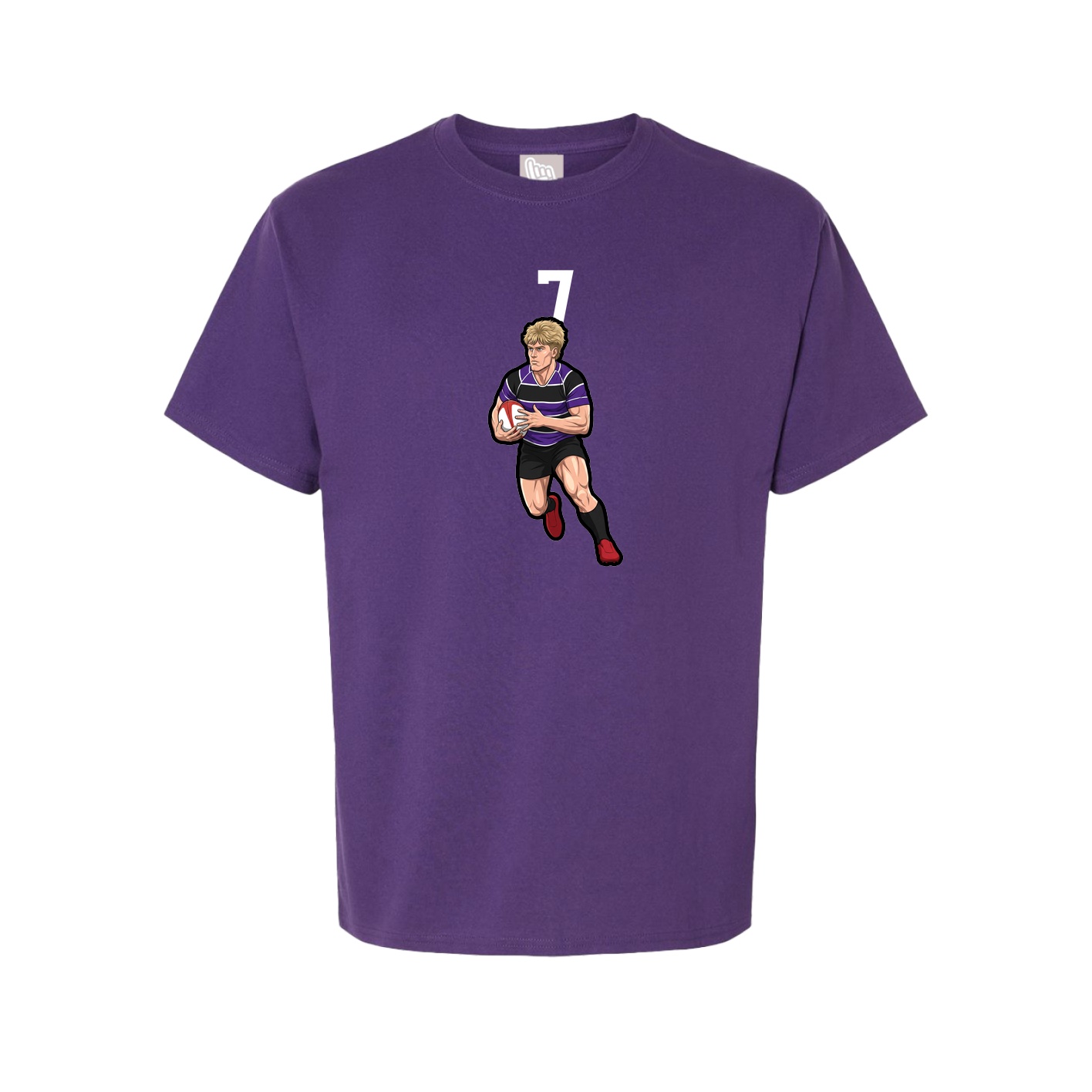 Tee — Number Top in Purple