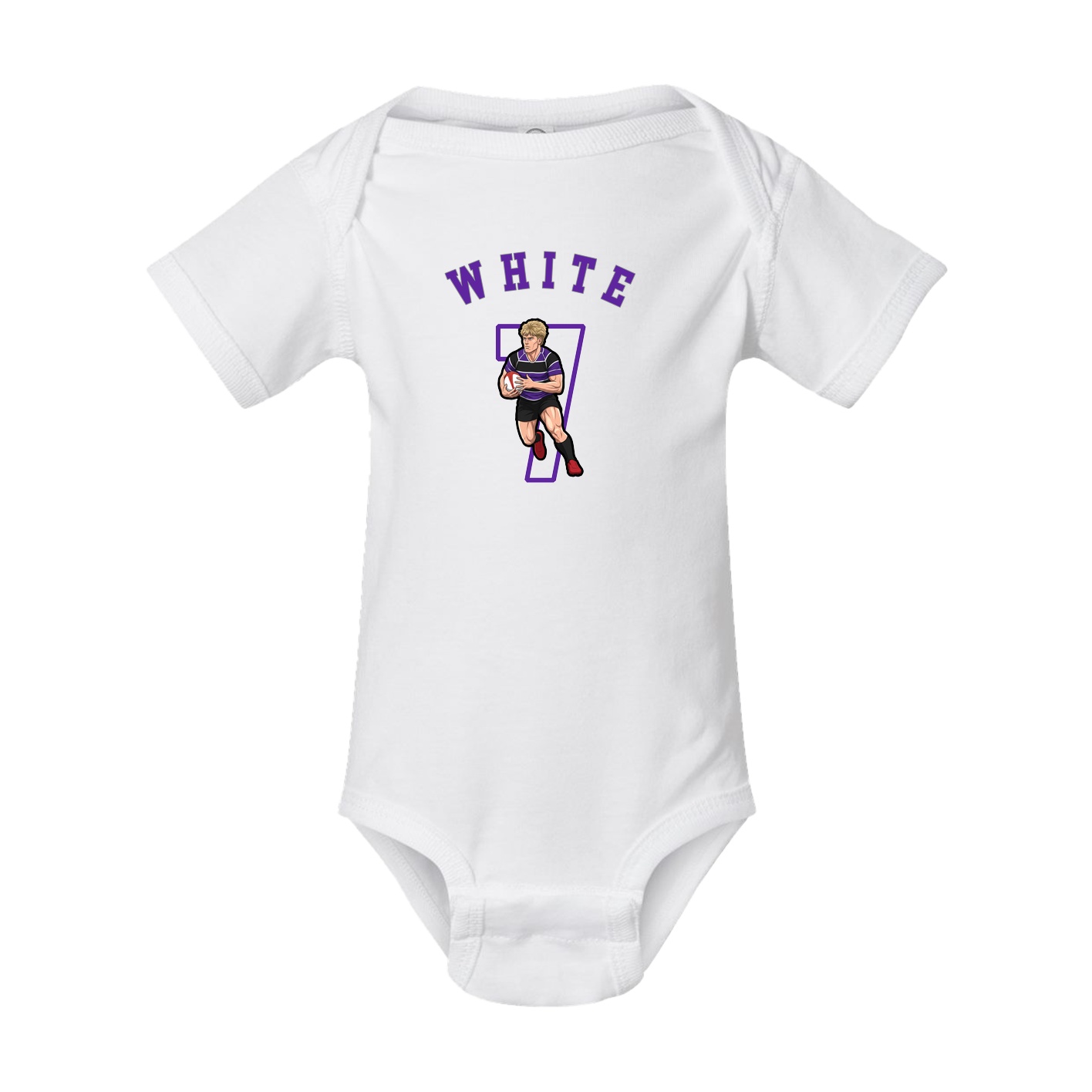 Baby Onesie — Shirsey Arch in White