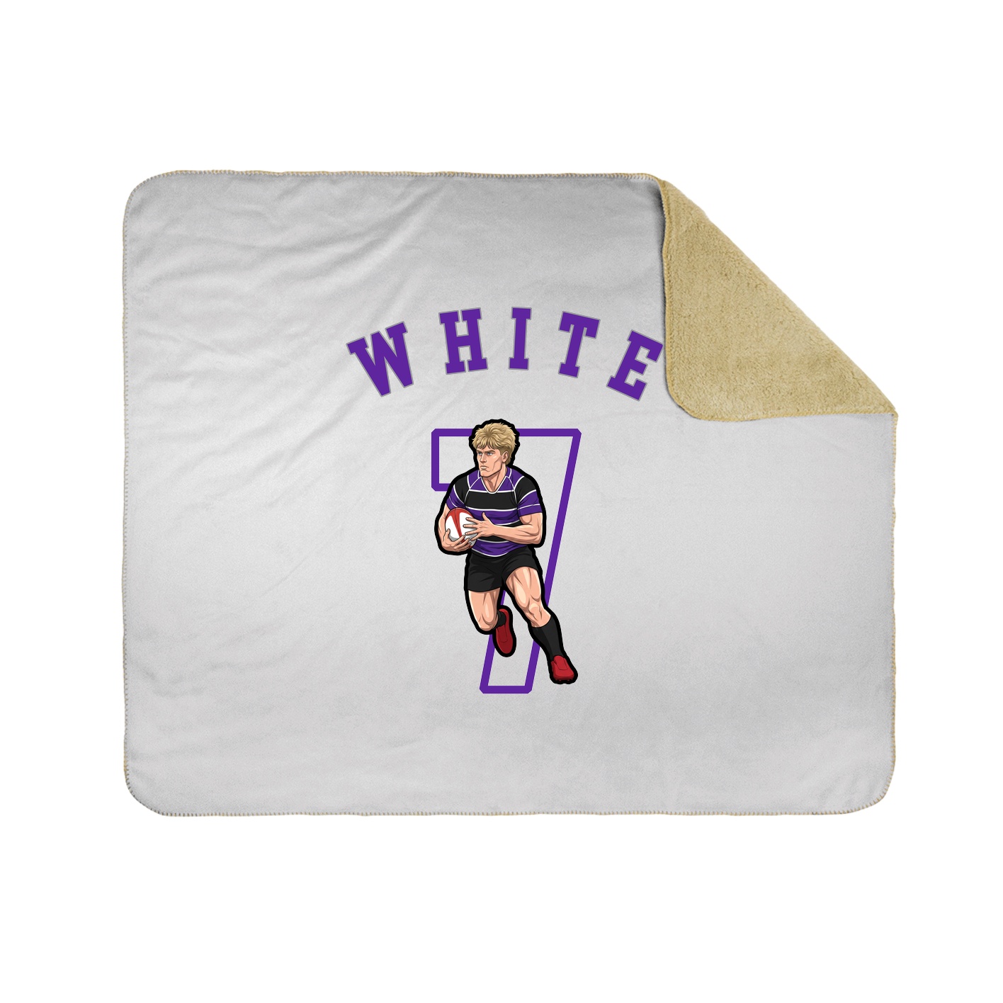 Throw Blanket — Shirsey Arch in White