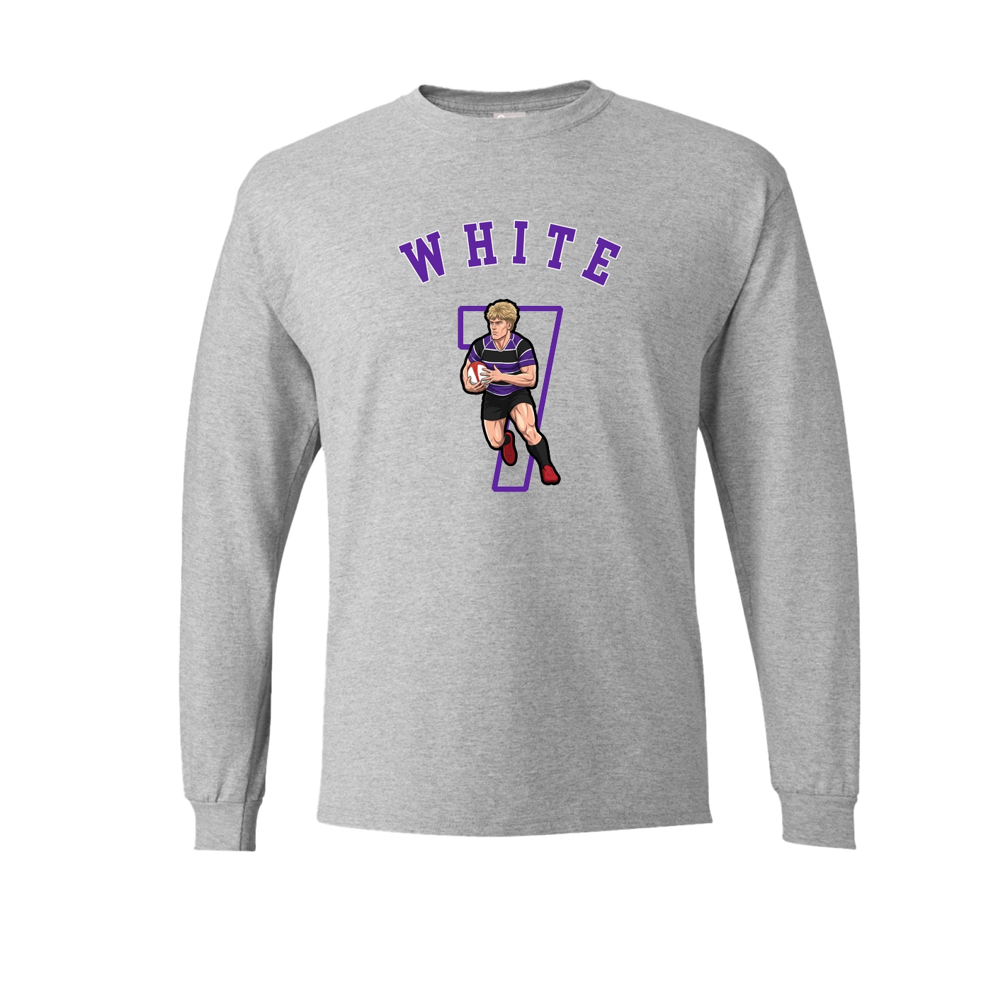 Long Sleeve Tee — Shirsey Arch in Grey