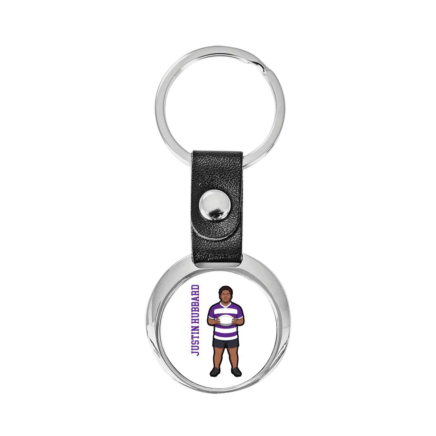 Key Chain — Name Vertical in Classic