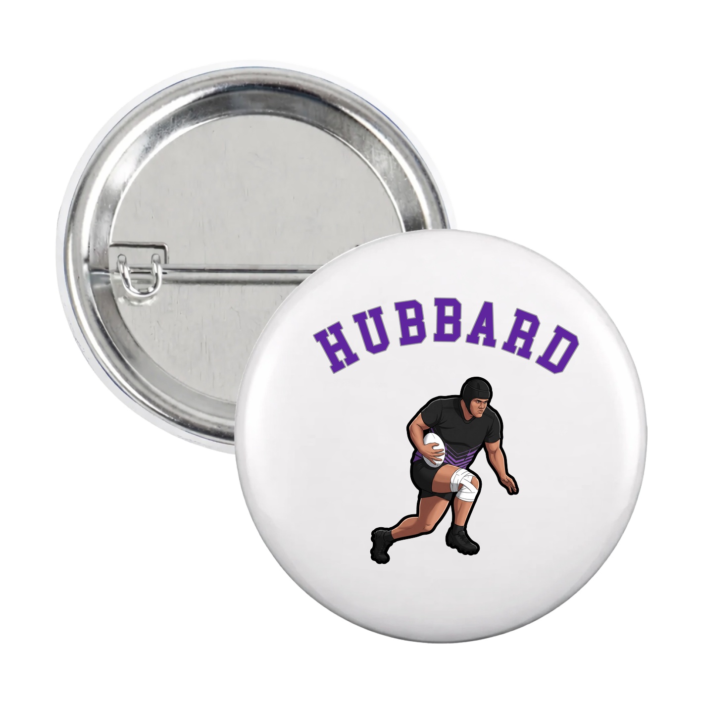 Game Day Button — Shirsey Arch in White