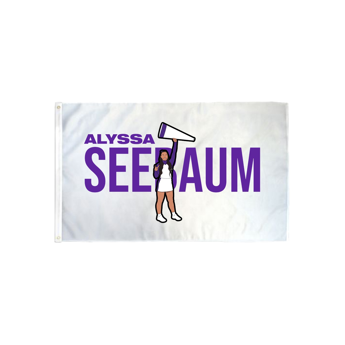 3x5 Flag — Player Name in Classic