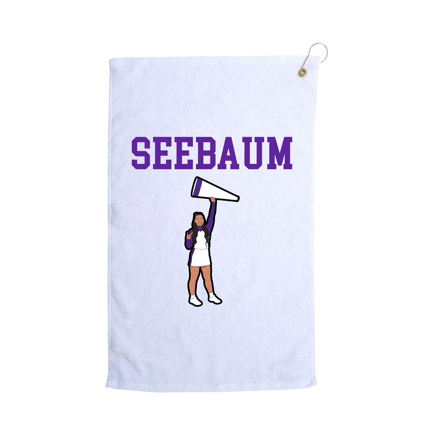 Golf Towel — Shirsey in White