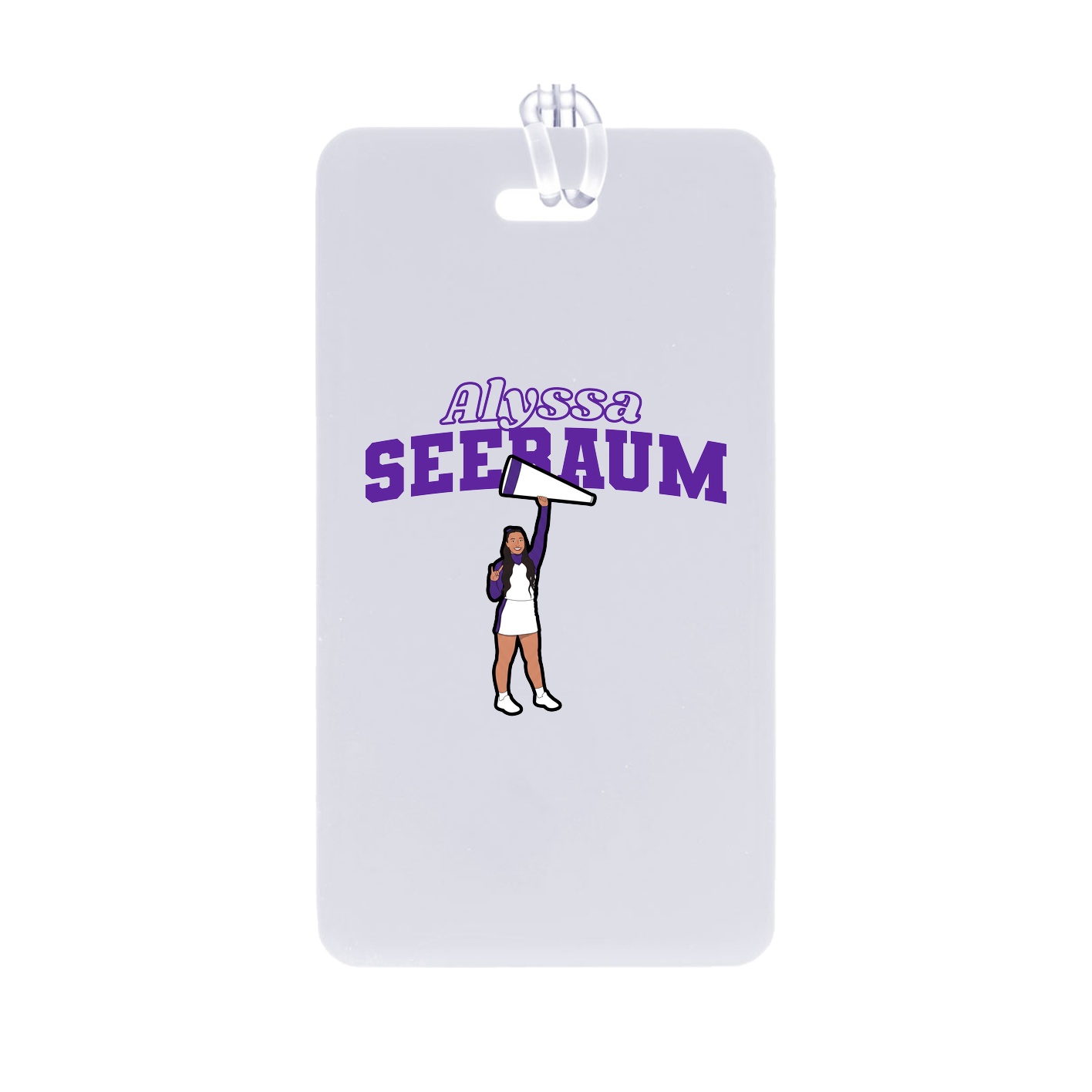 Bag Tag — Name Arch in Classic