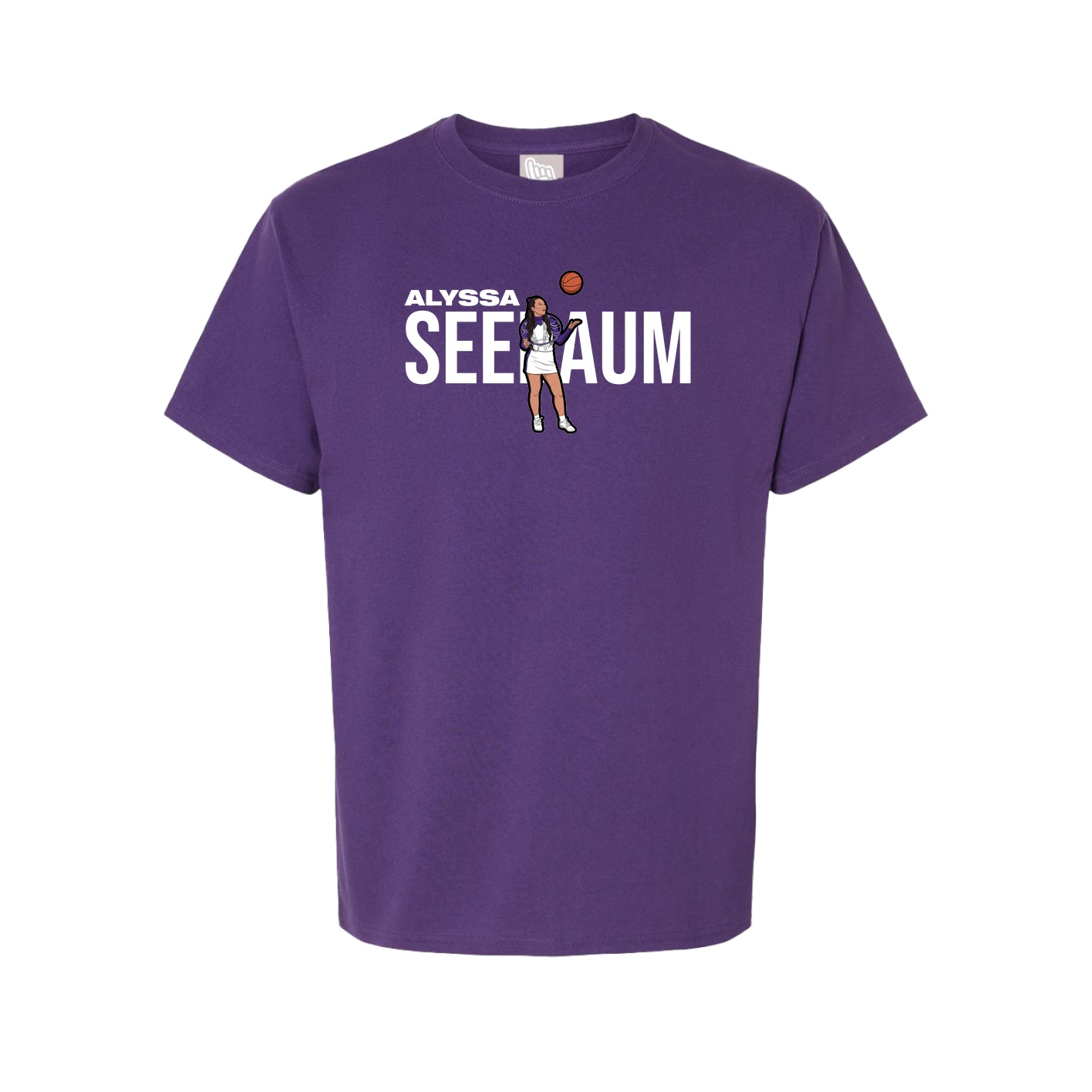 Tee — Player Name in Purple