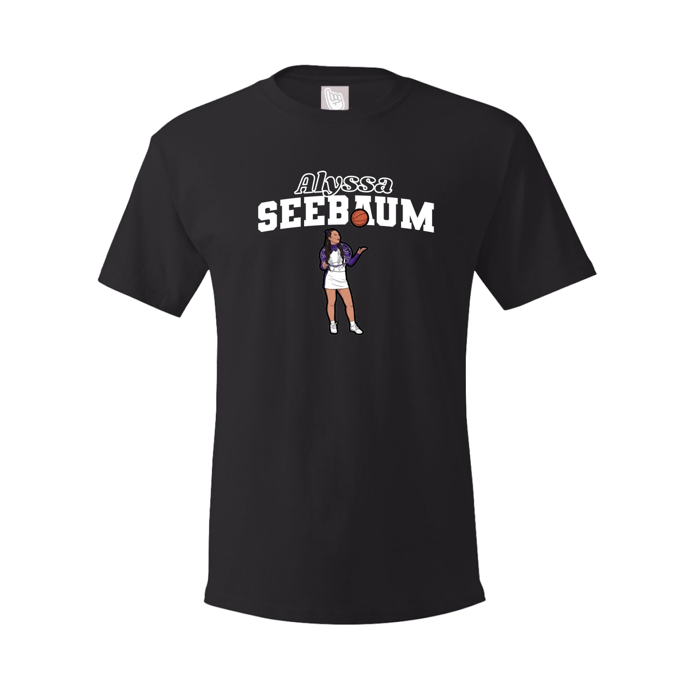 Tee — Name Arch in Black