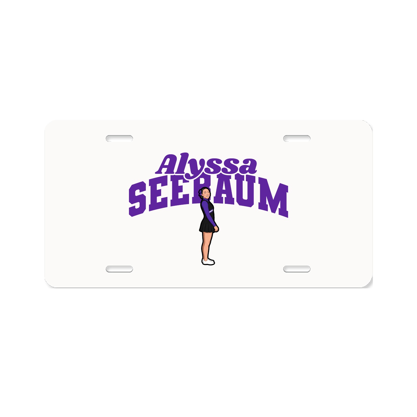 License Plate — Signature Arch in Classic