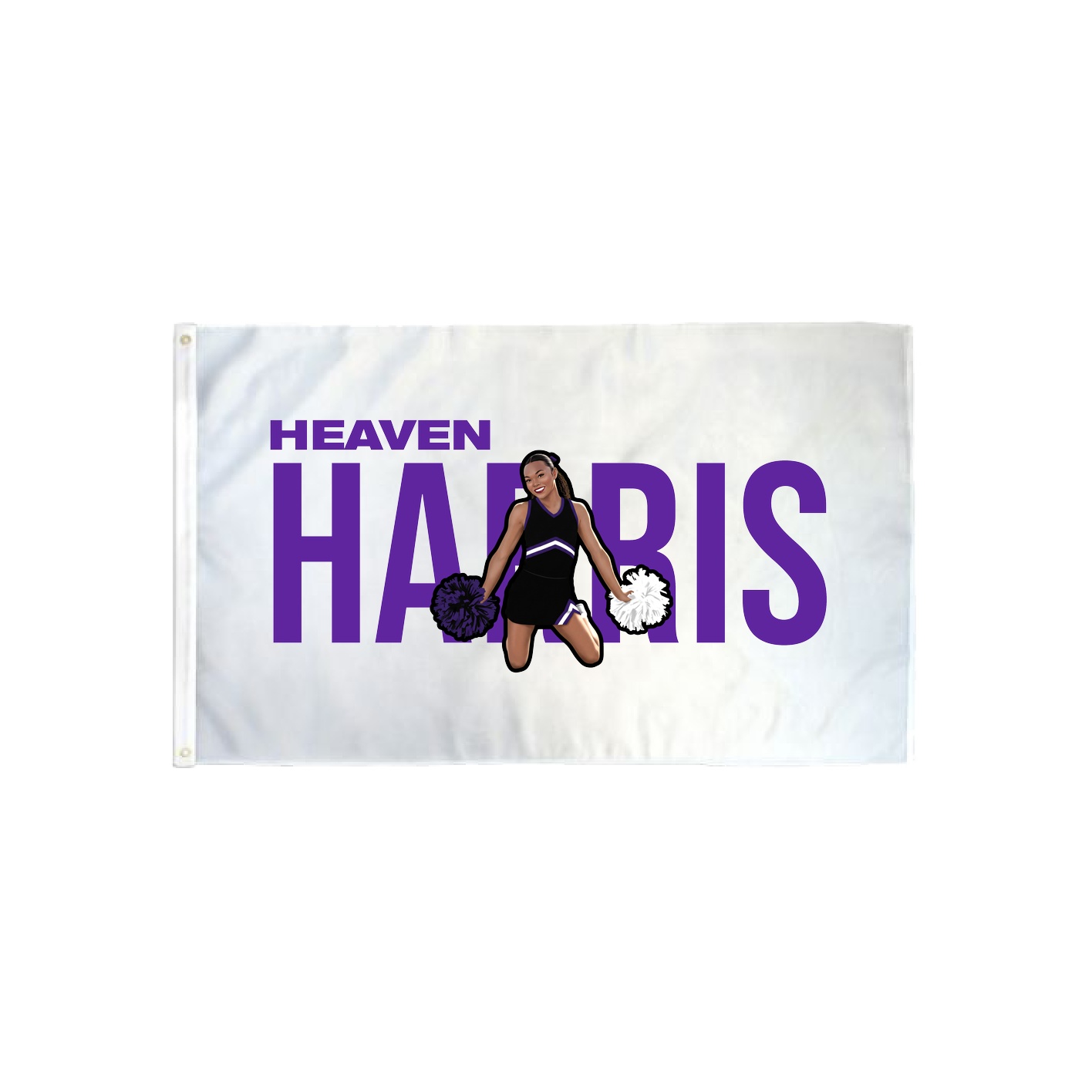 3x5 Flag — Player Name in Classic