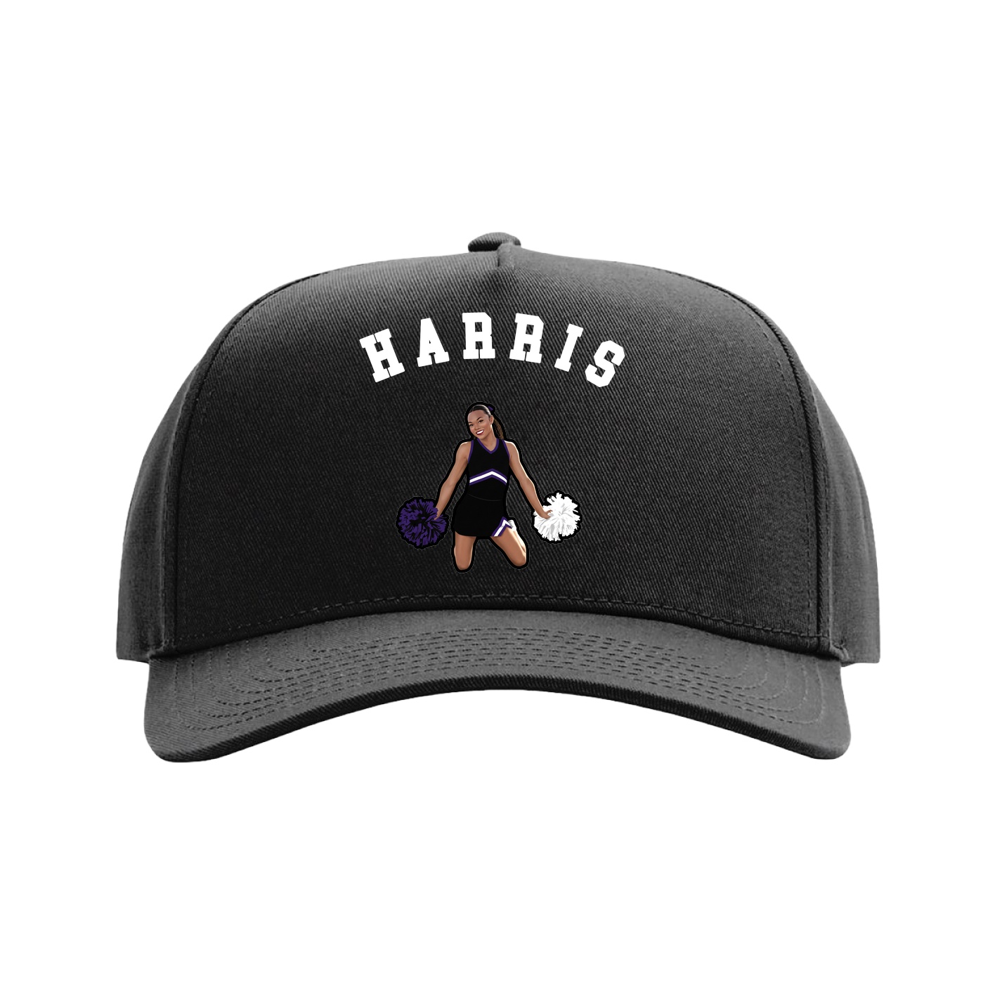 Full Fabric Five-Panel Champ Cap