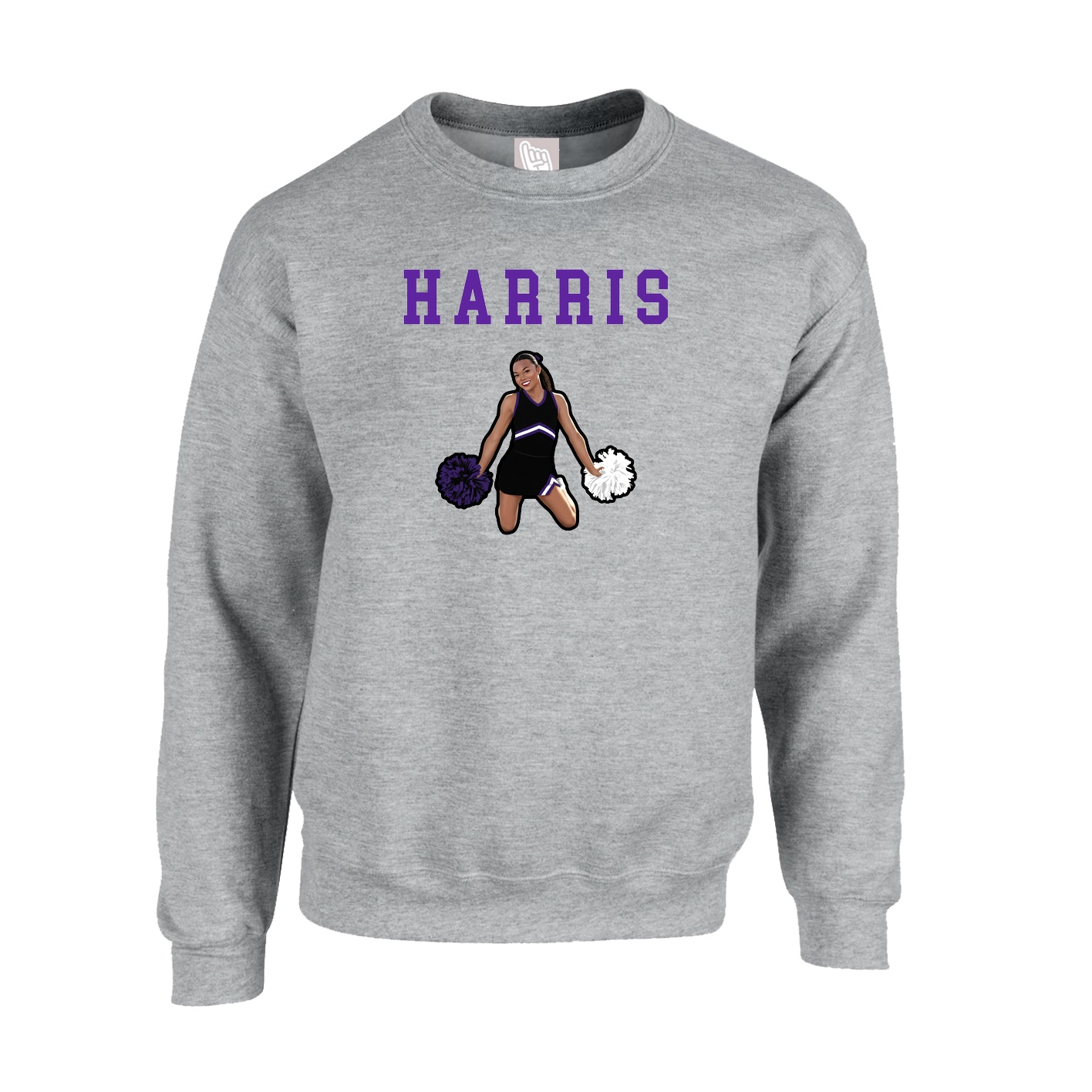 Fleece Crew — Shirsey in Grey