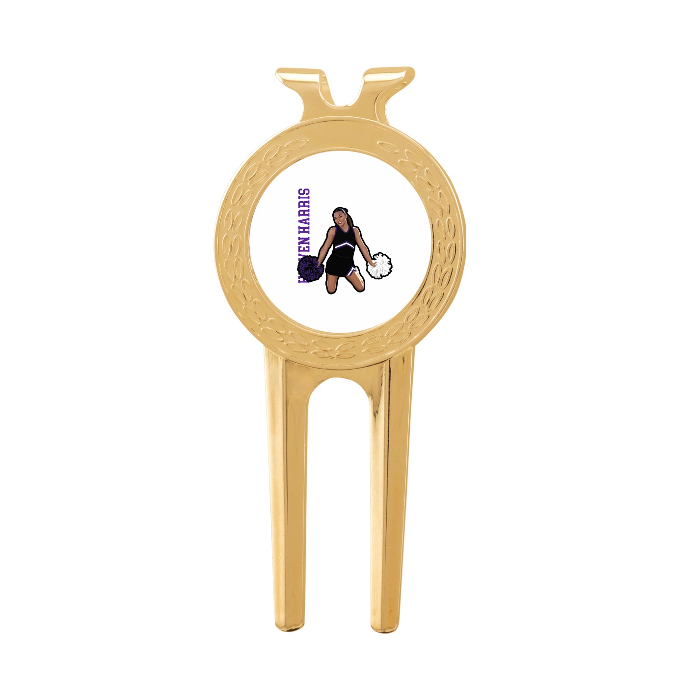 Divot Tool with Ball Marker — Name Vertical in Classic