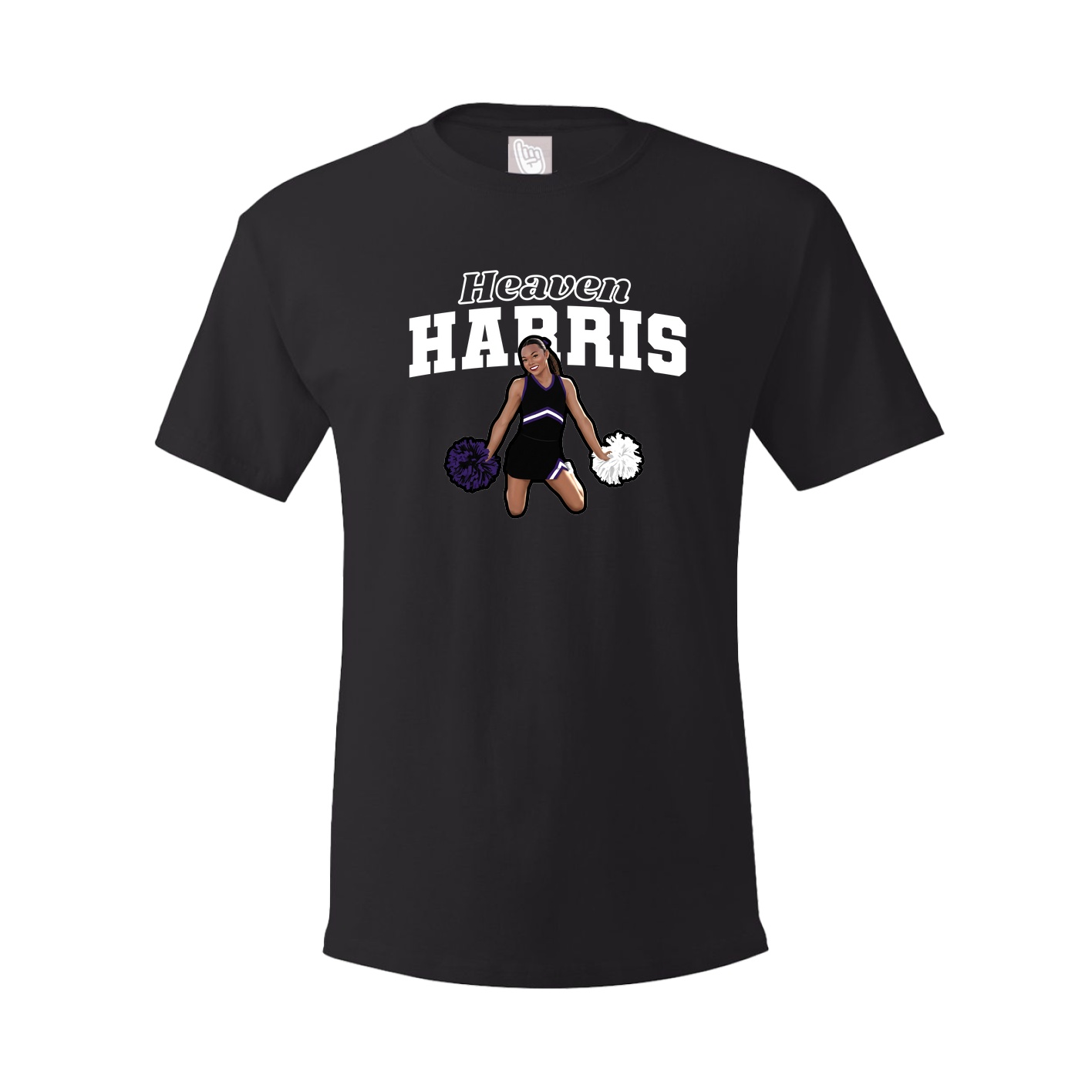 Tee — Name Arch in Black