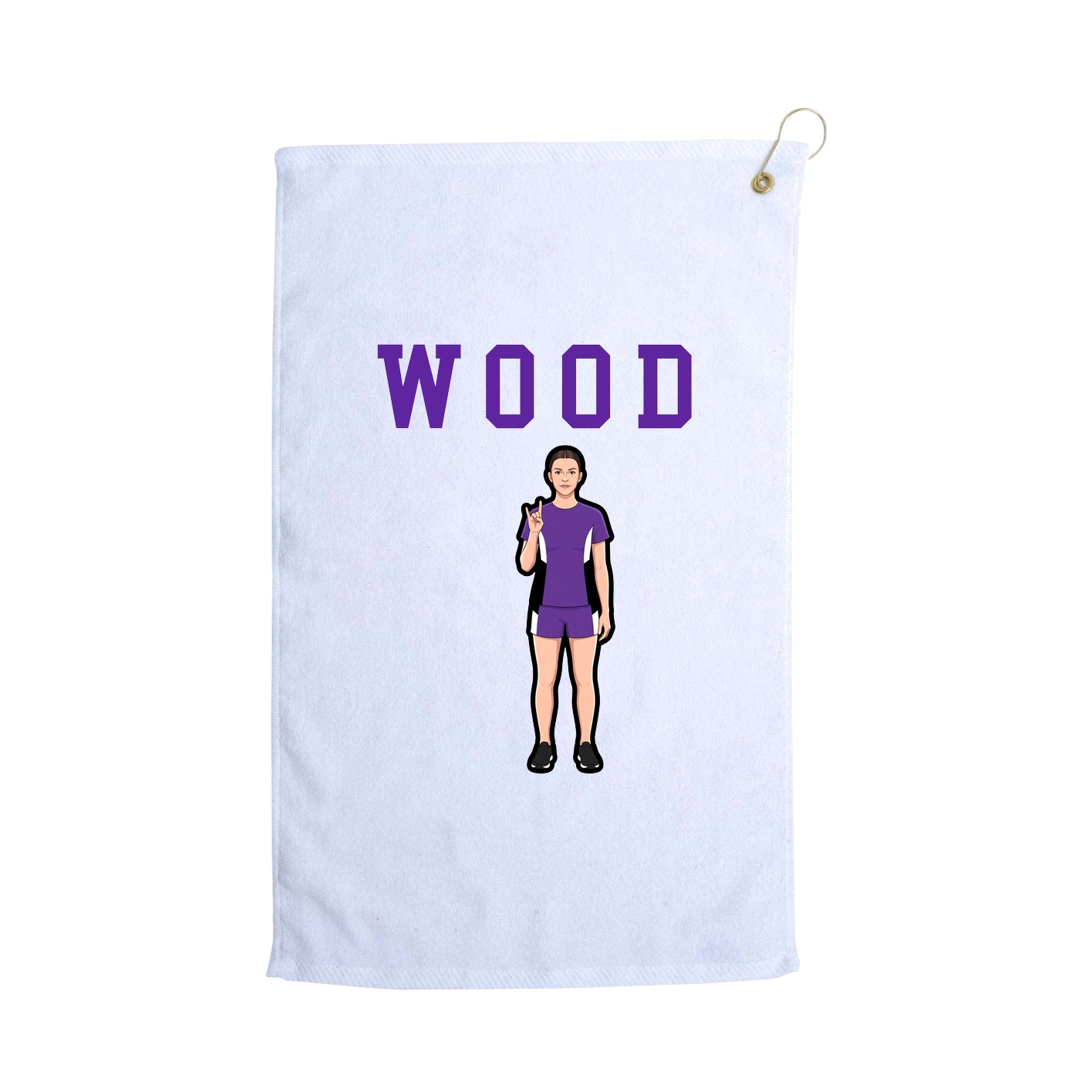 Golf Towel — Shirsey in White