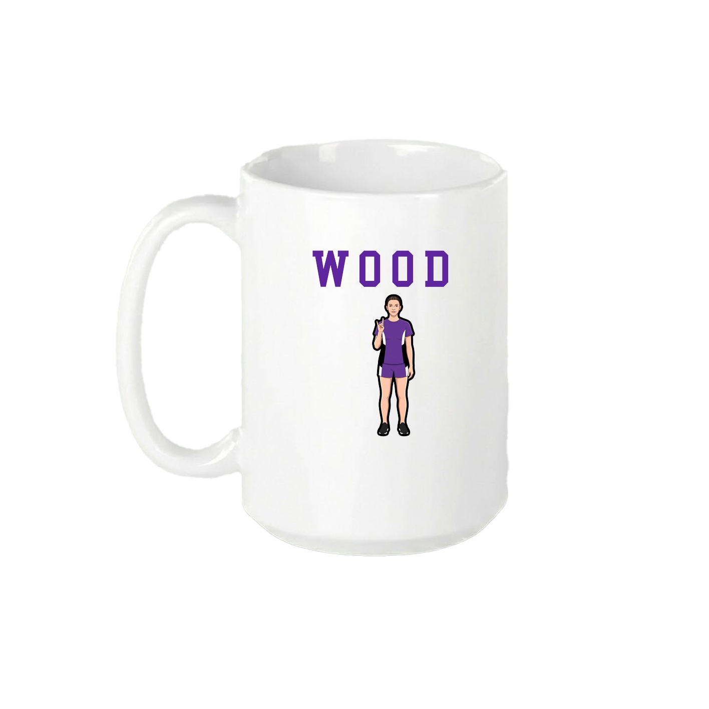 15oz Coffee Mug — Shirsey in White
