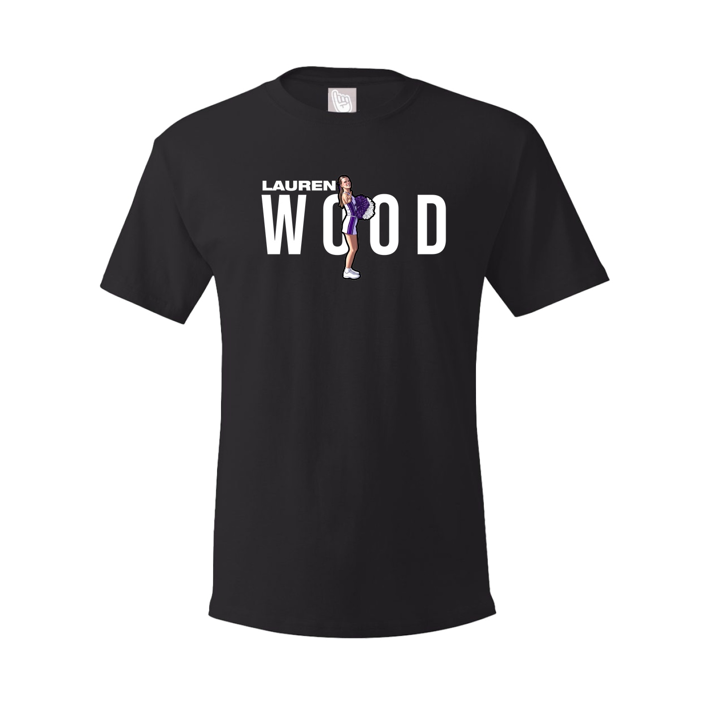 Youth Tee — Player Name in Black