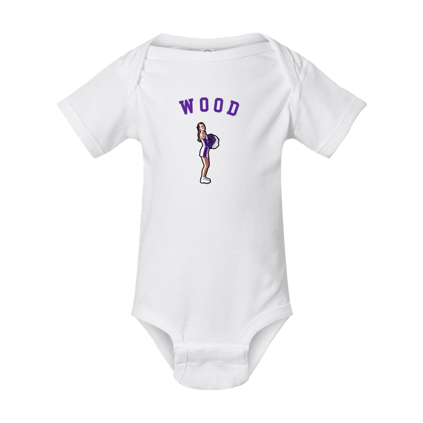 Baby Onesie — Shirsey Arch in White