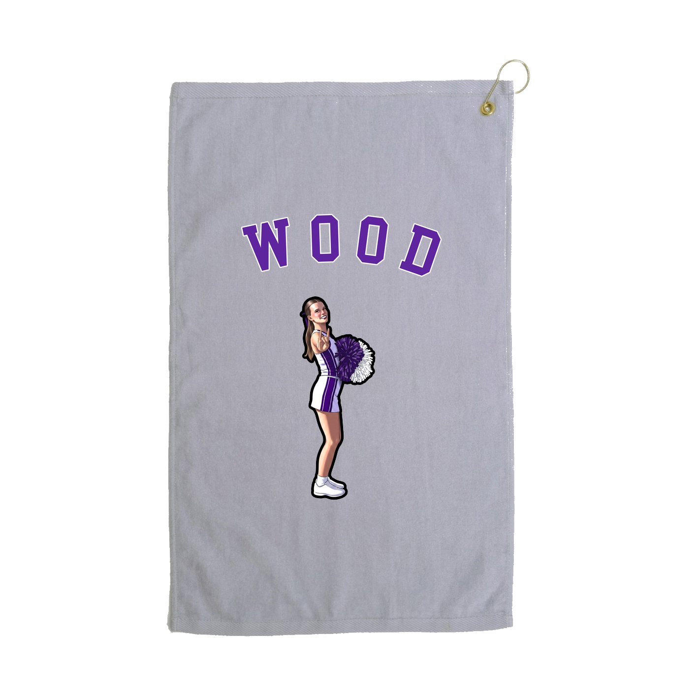 Golf Towel — Shirsey Arch in Grey