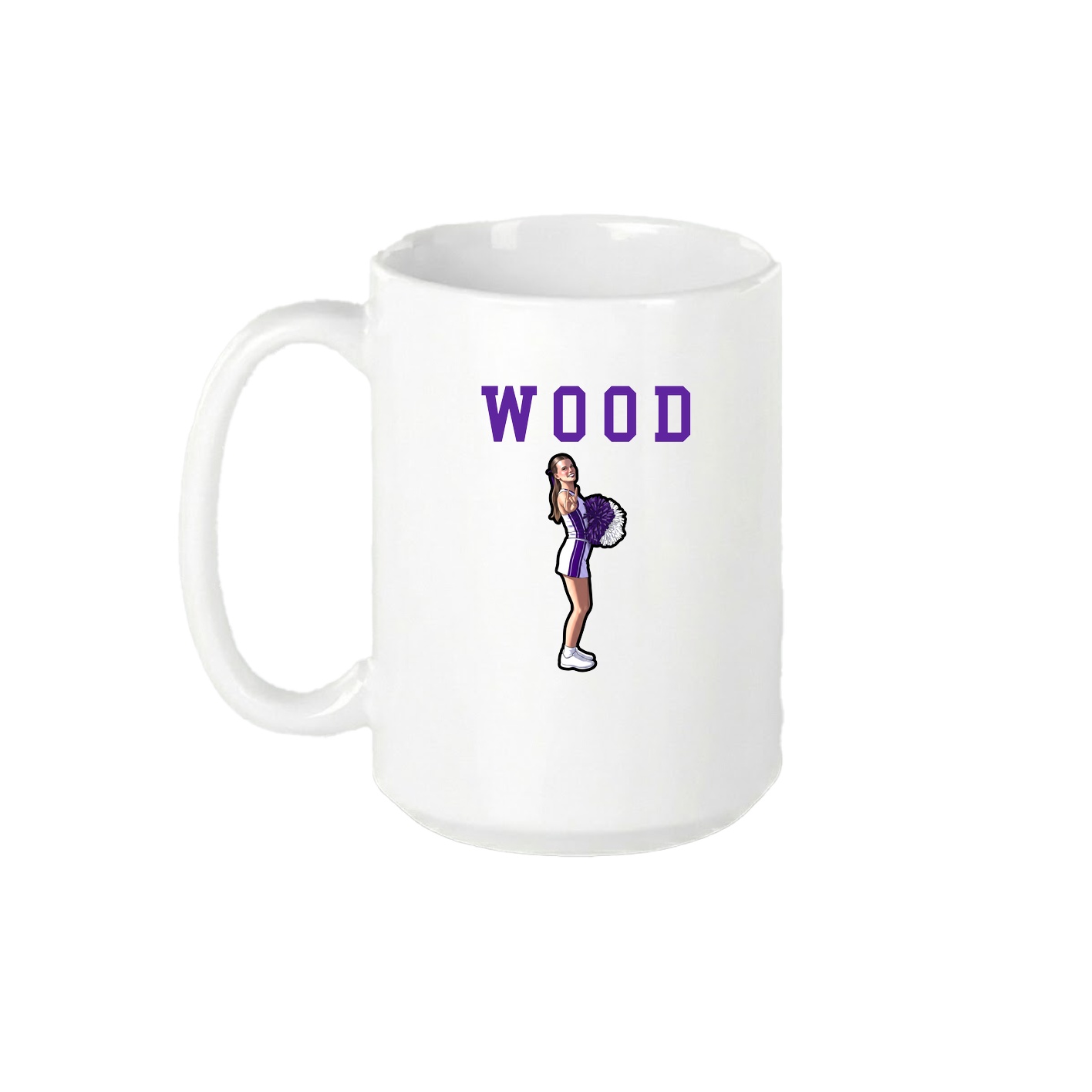15oz Coffee Mug — Shirsey in White