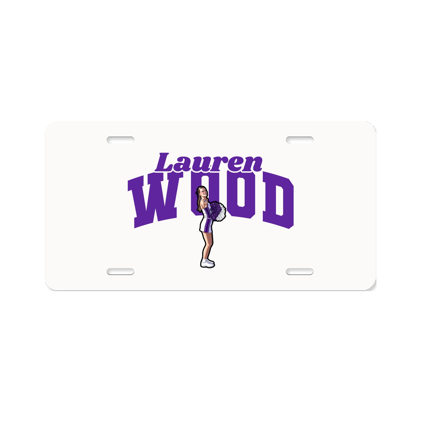 License Plate — Signature Arch in Classic